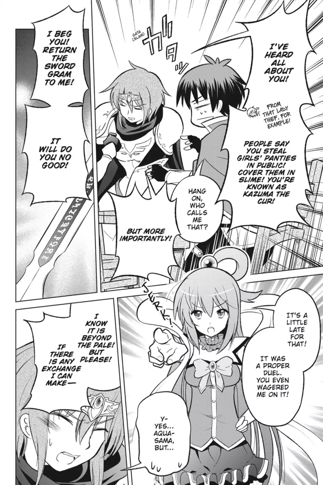 Kono Subarashii Sekai ni Shukufuku o! Chapter 8 page 24 - Chapter 8: May I Get a Restraining Order Against This Arrogant Adventurer!