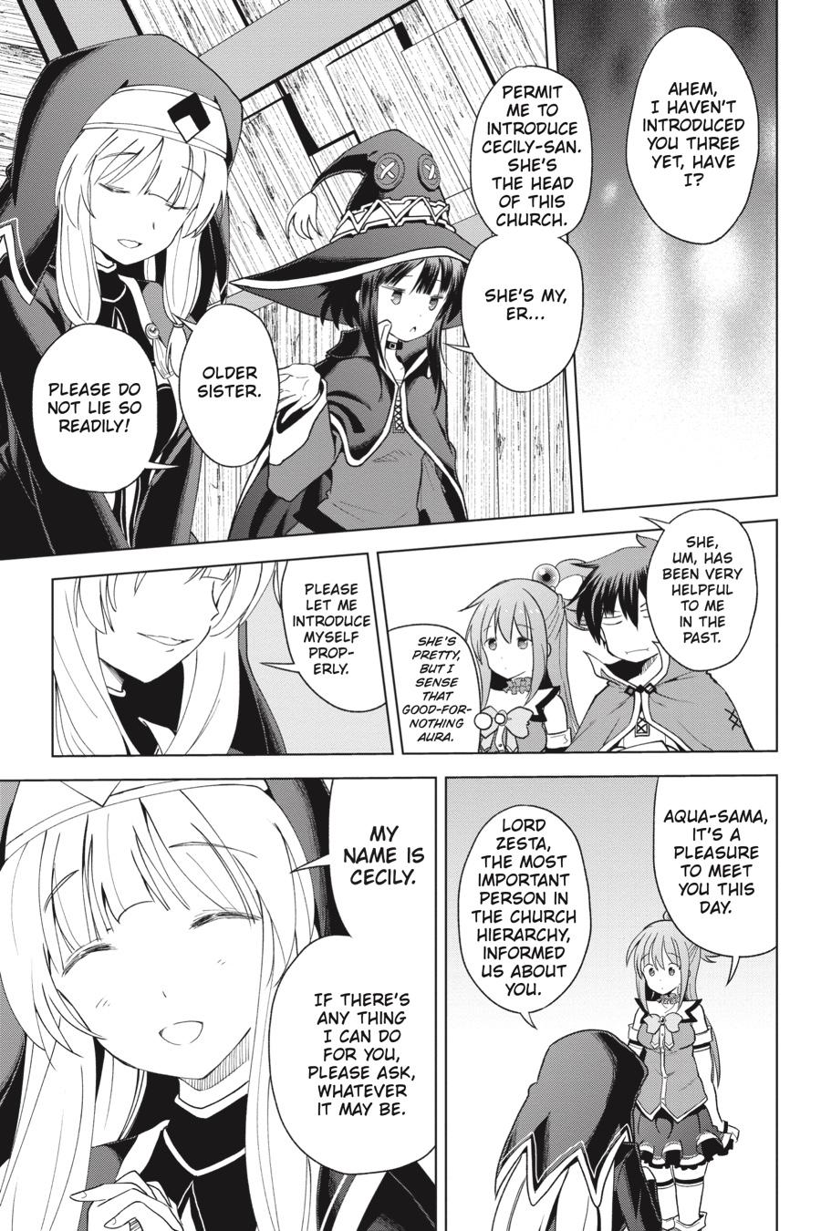 Kono Subarashii Sekai ni Shukufuku o! Chapter 82 page 15 - Chapter 82