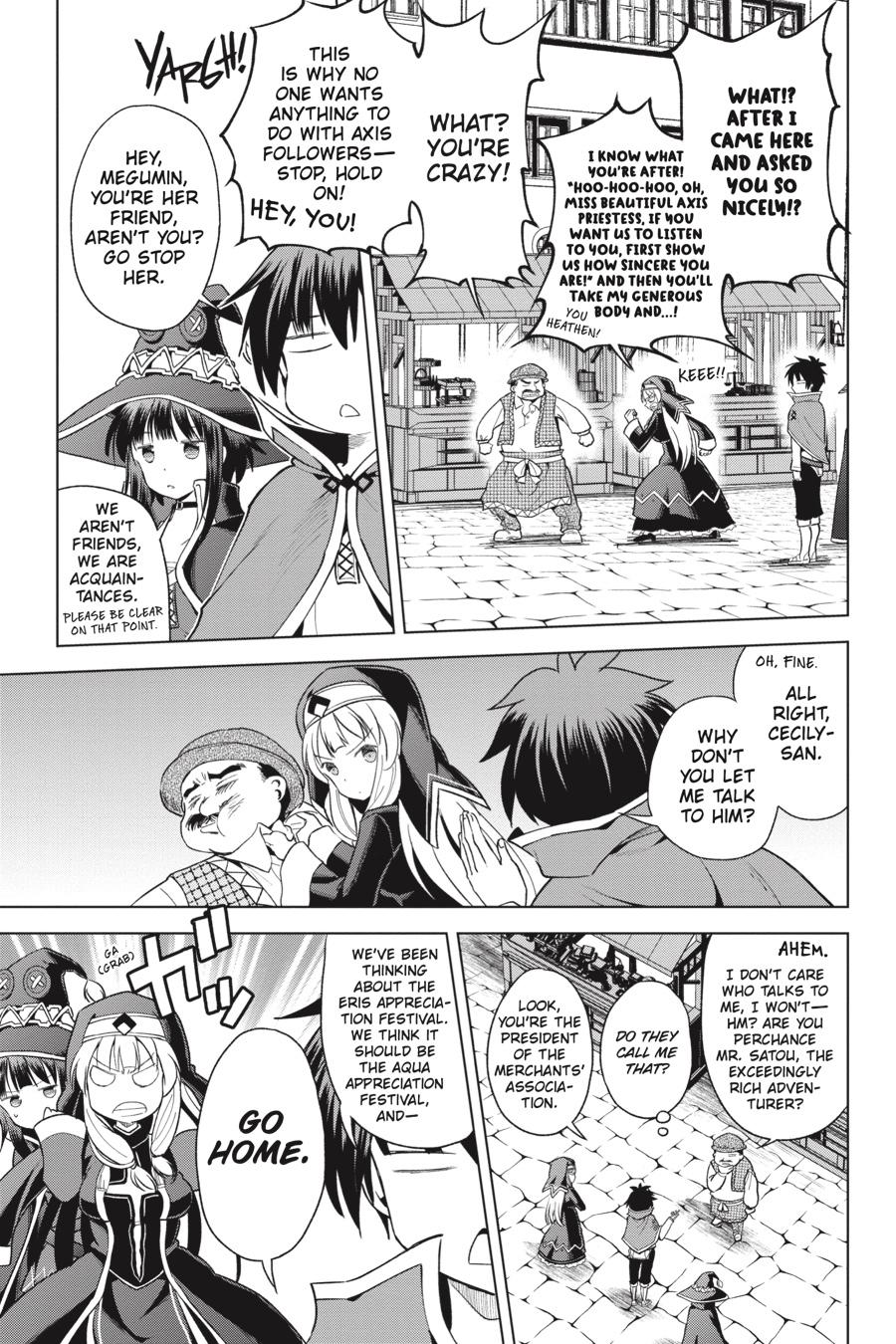Kono Subarashii Sekai ni Shukufuku o! Chapter 82 page 19 - Chapter 82