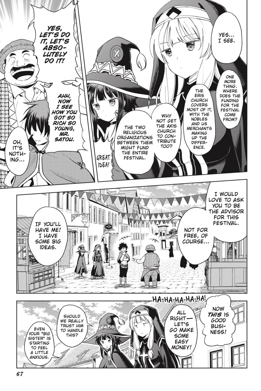 Kono Subarashii Sekai ni Shukufuku o! Chapter 82 page 21 - Chapter 82