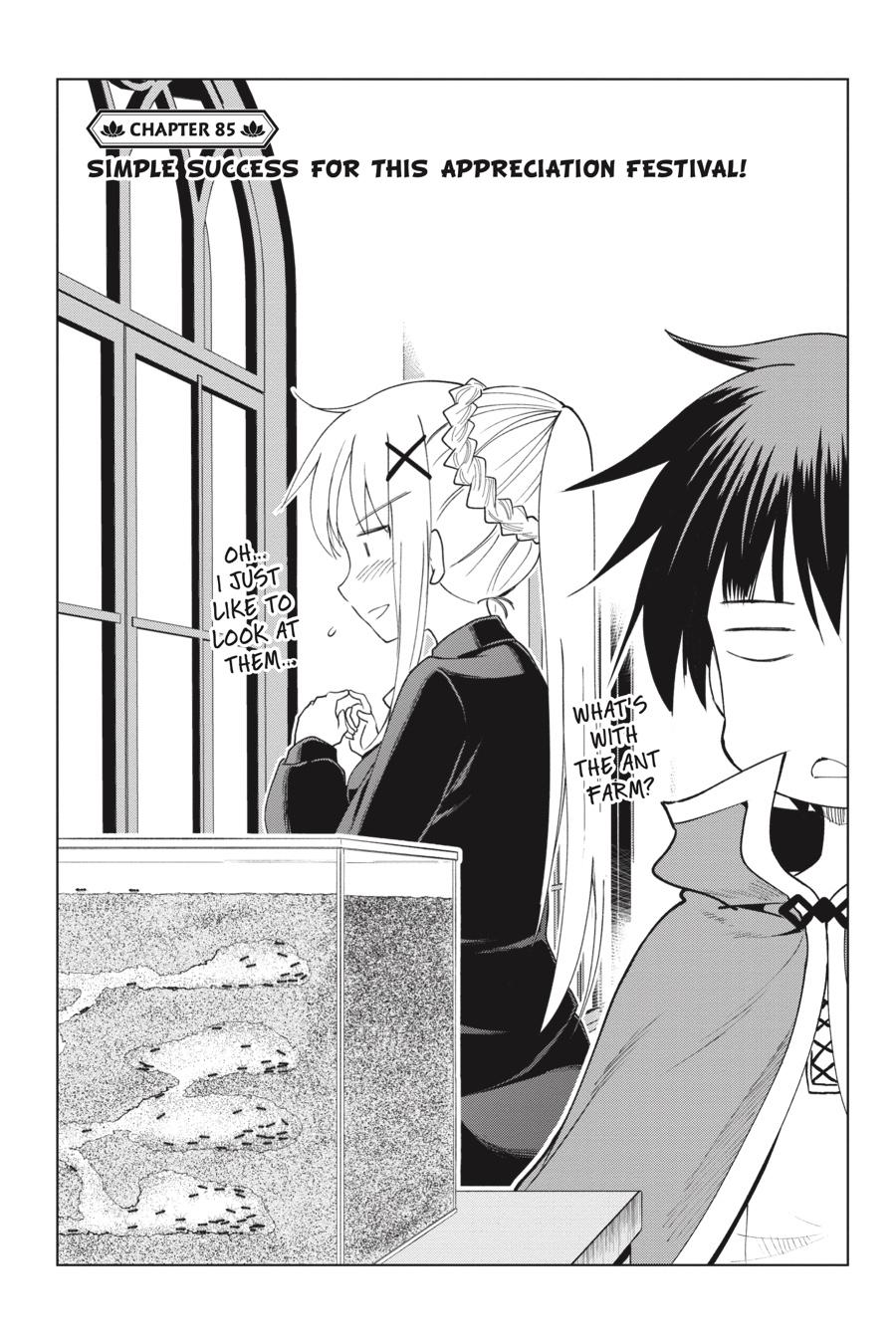 Kono Subarashii Sekai ni Shukufuku o! Chapter 85 page 1 - Chapter 85
