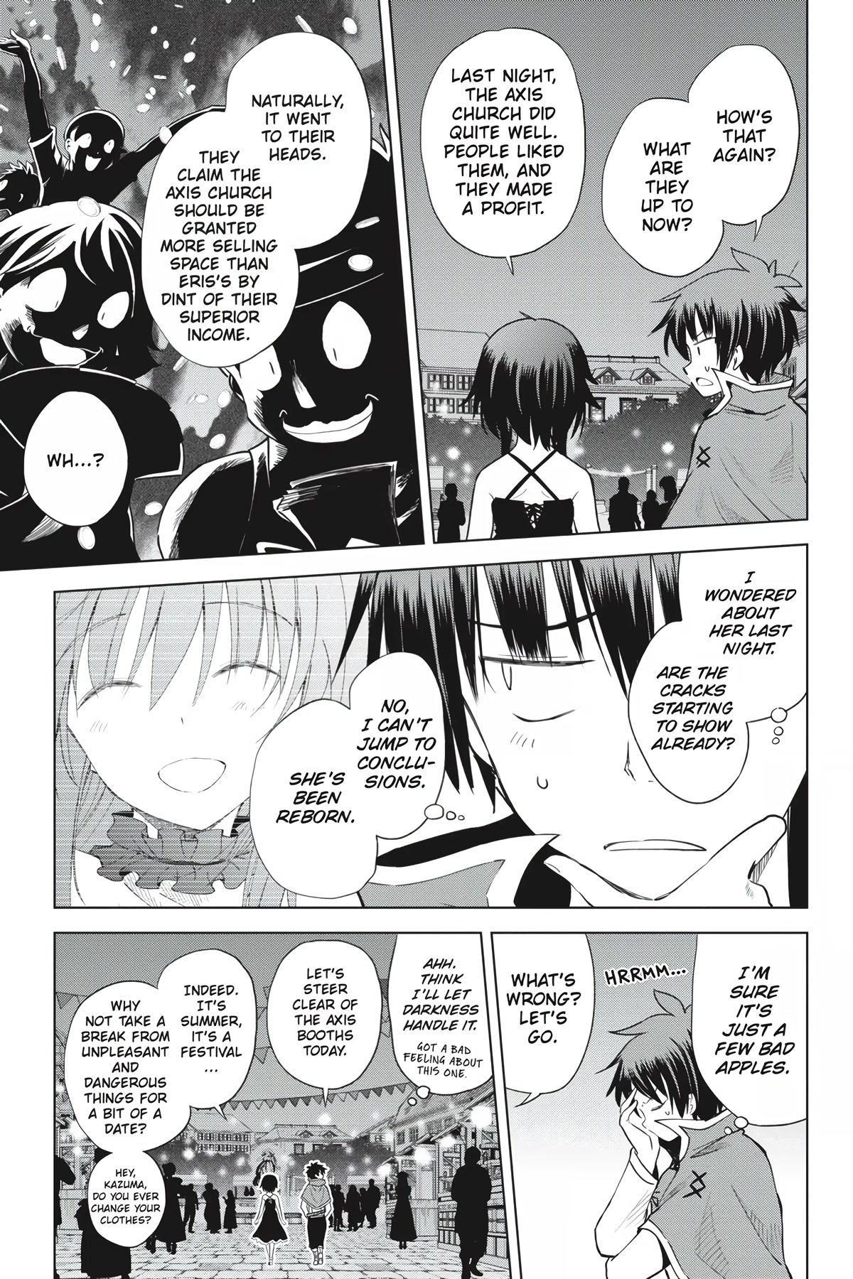 Kono Subarashii Sekai ni Shukufuku o! Chapter 86 page 4 - Chapter 86: Shining Flowers for This Night Sky! (1)