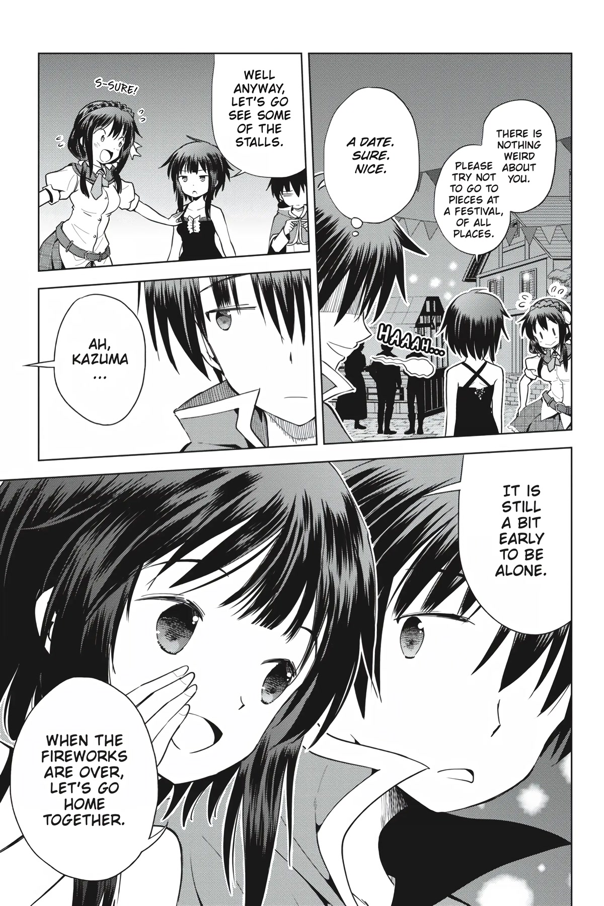 Kono Subarashii Sekai ni Shukufuku o! Chapter 86 page 6 - Chapter 86: Shining Flowers for This Night Sky! (1)