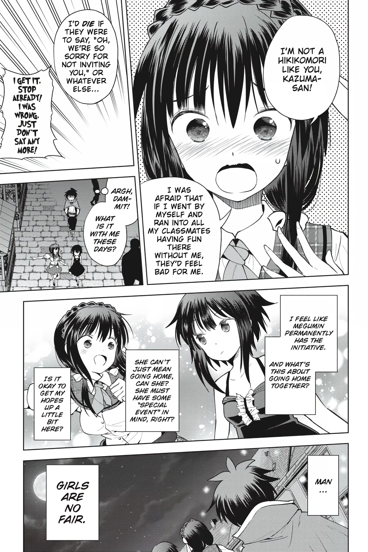 Kono Subarashii Sekai ni Shukufuku o! Chapter 86 page 8 - Chapter 86: Shining Flowers for This Night Sky! (1)
