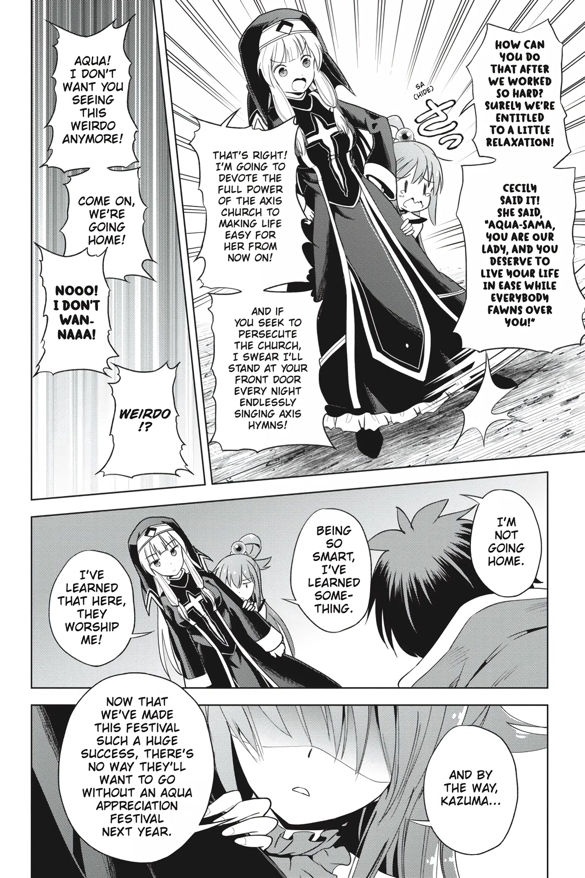 Kono Subarashii Sekai ni Shukufuku o! Chapter 87 page 24 - Chapter 87: Shining Flowers for This Night Sky! (2)
