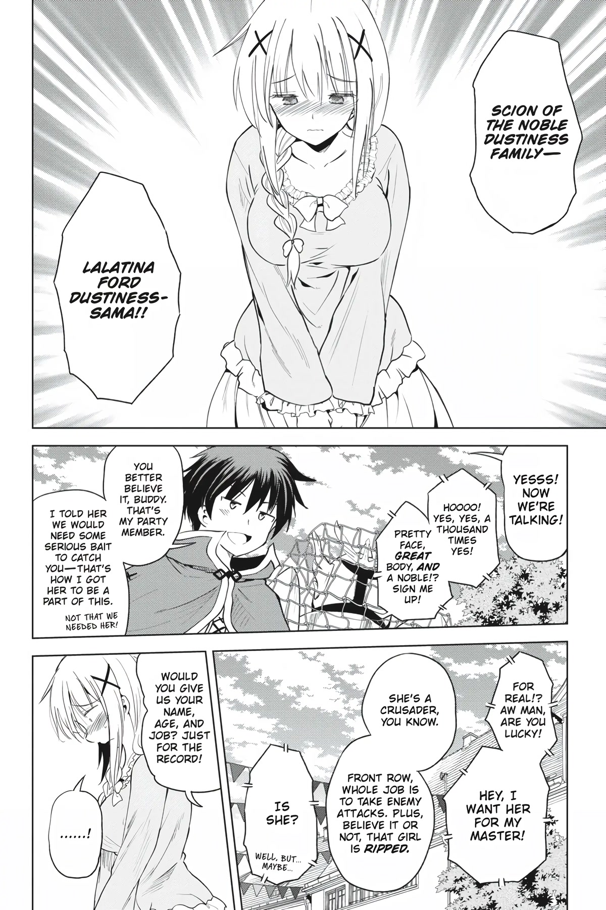 Kono Subarashii Sekai ni Shukufuku o! Chapter 88 page 16 - Chapter 88: A Legend for This Starter Town!