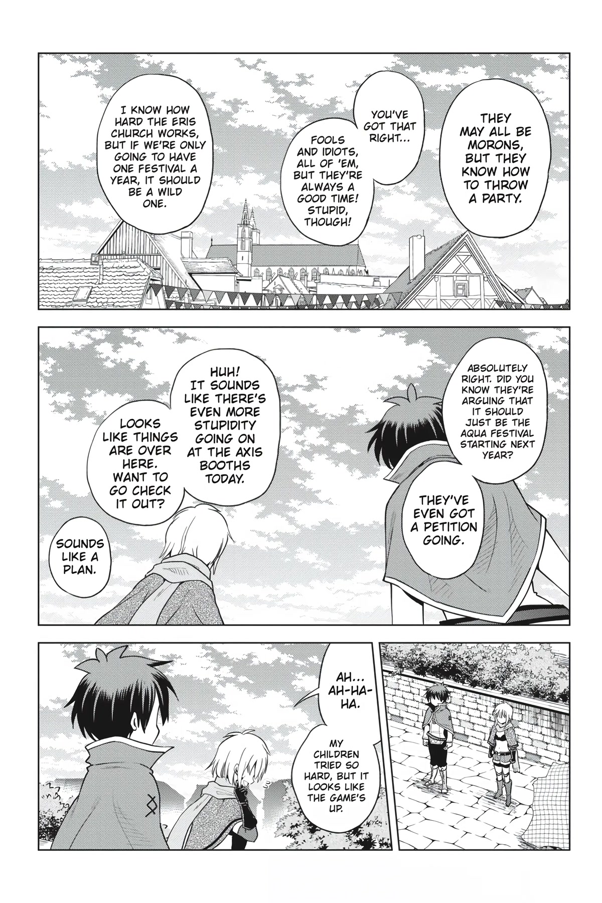 Kono Subarashii Sekai ni Shukufuku o! Chapter 88 page 21 - Chapter 88: A Legend for This Starter Town!