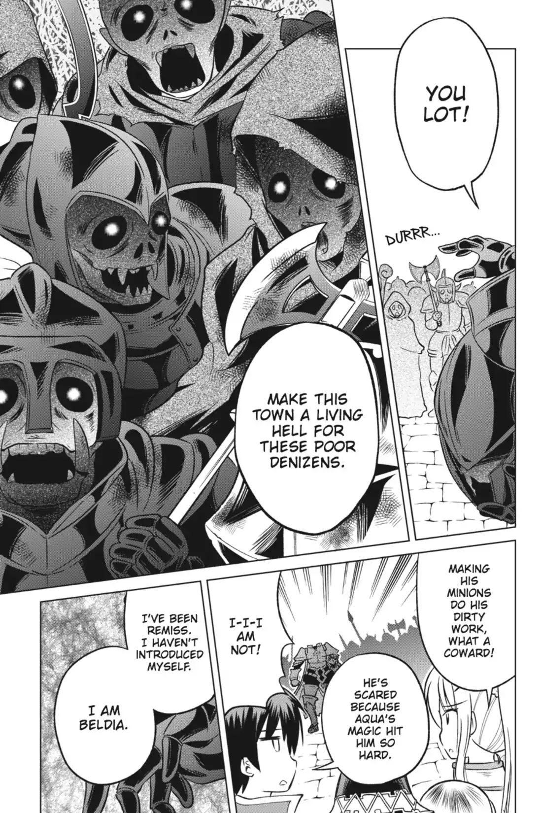 Kono Subarashii Sekai ni Shukufuku o! Chapter 9 page 14 - Chapter 9: May We Fight Back Against This Awful Dullahan!