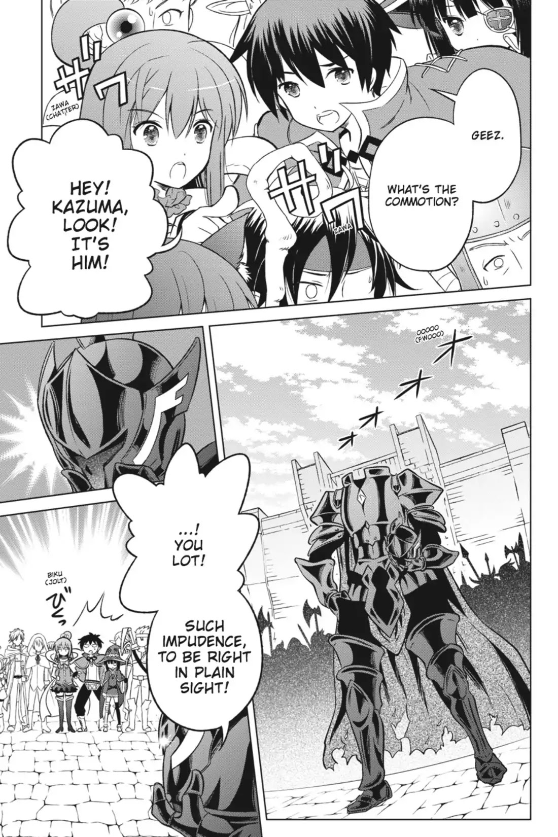 Kono Subarashii Sekai ni Shukufuku o! Chapter 9 page 3 - Chapter 9: May We Fight Back Against This Awful Dullahan!