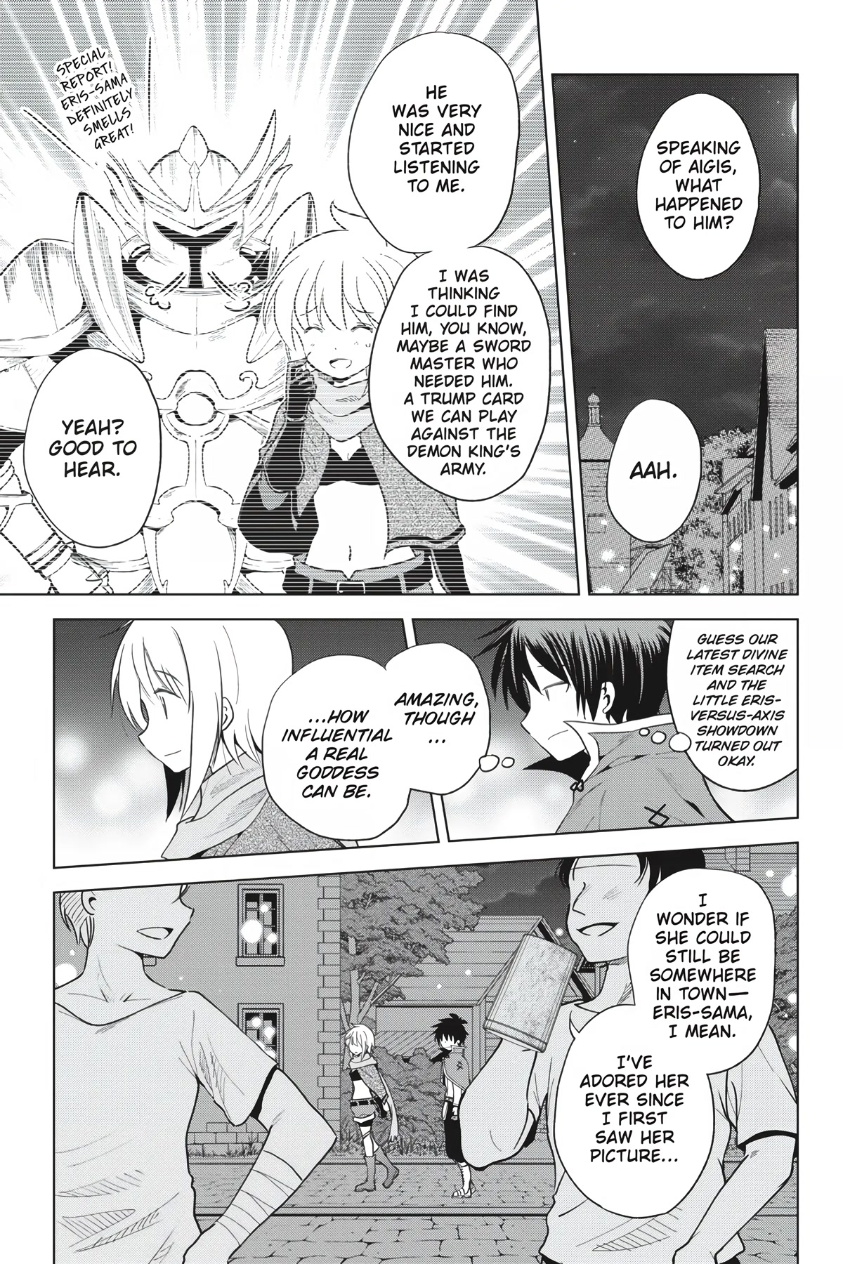 Kono Subarashii Sekai ni Shukufuku o! Chapter 90 page 27 - Chapter 90: Blessings and Appreciation for This Goddess!
