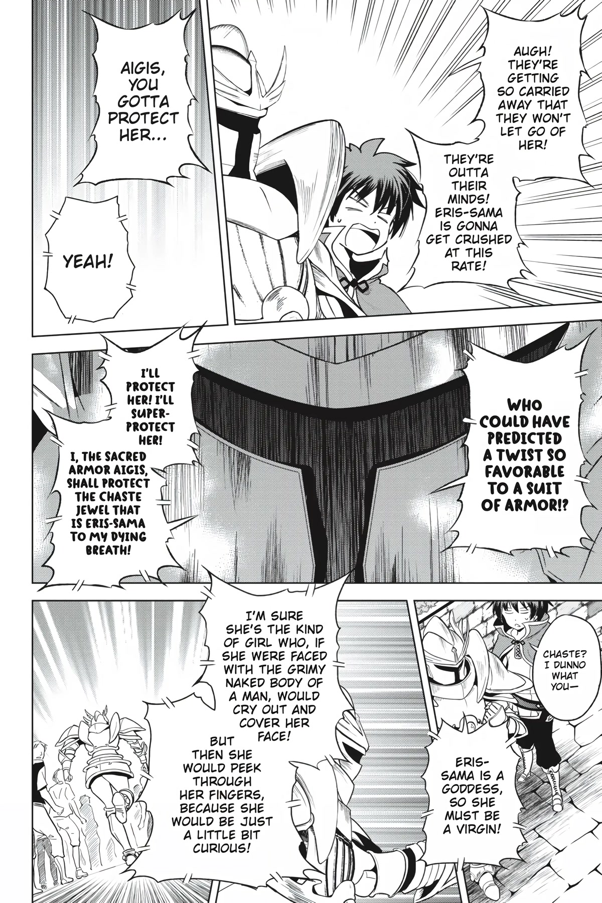 Kono Subarashii Sekai ni Shukufuku o! Chapter 90 page 8 - Chapter 90: Blessings and Appreciation for This Goddess!