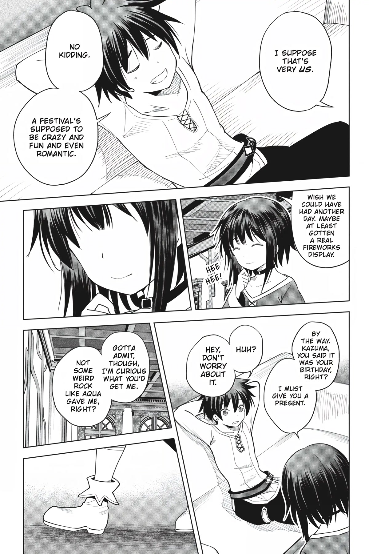 Kono Subarashii Sekai ni Shukufuku o! Chapter 91 page 7 - Chapter 91: After the Festival