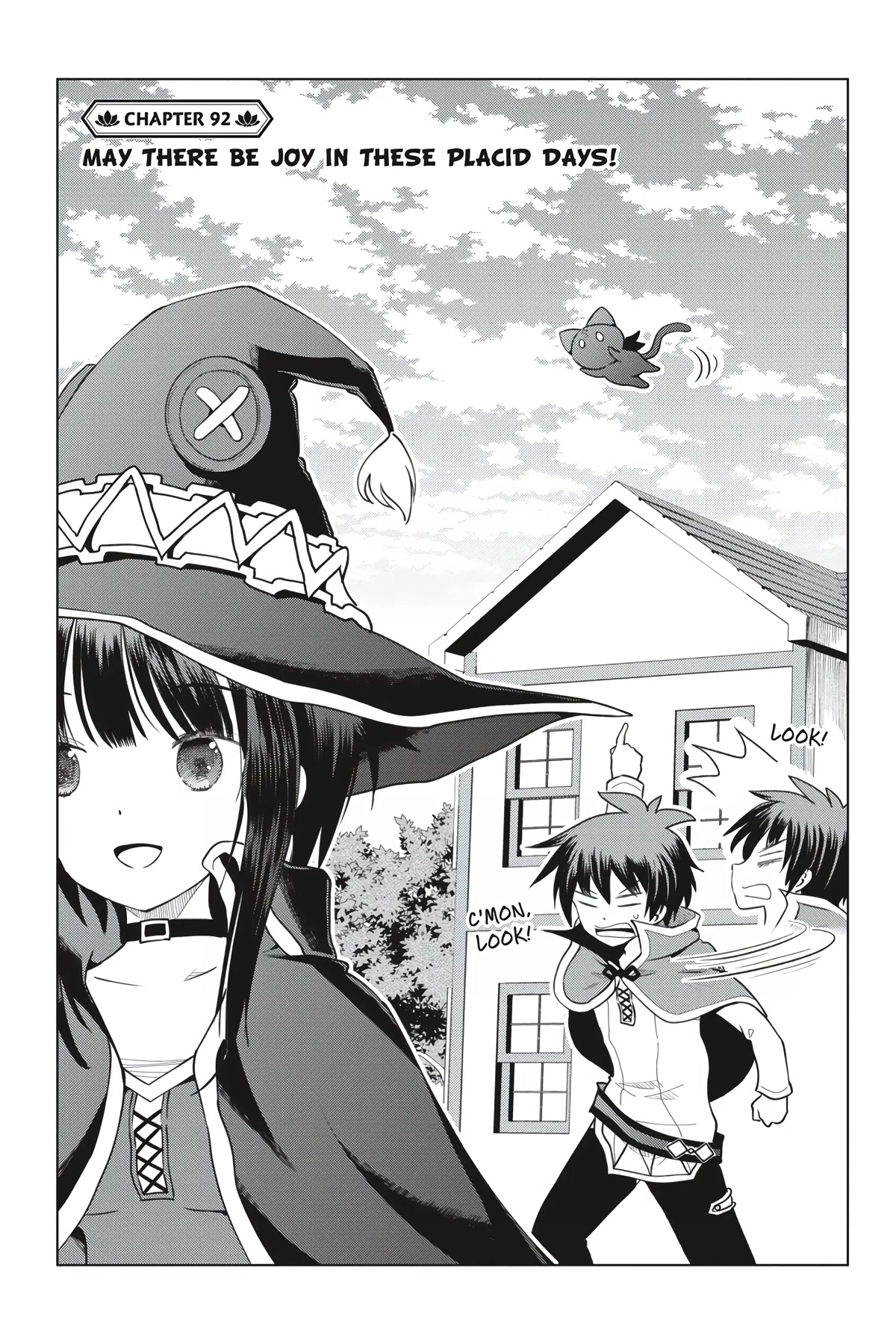 Kono Subarashii Sekai ni Shukufuku o! Chapter 92 page 1 - Chapter 92: May There Be Joy in These Placid Days!