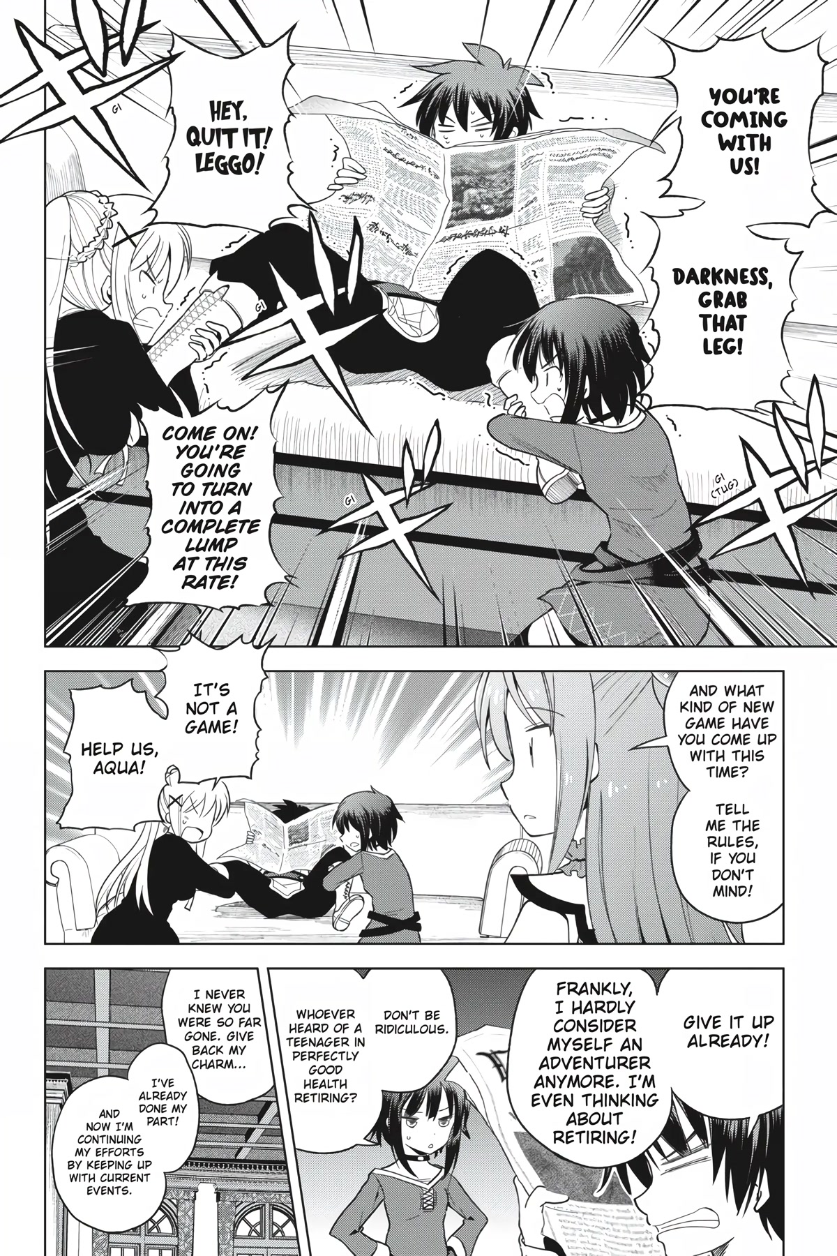 Kono Subarashii Sekai ni Shukufuku o! Chapter 92 page 8 - Chapter 92: May There Be Joy in These Placid Days!