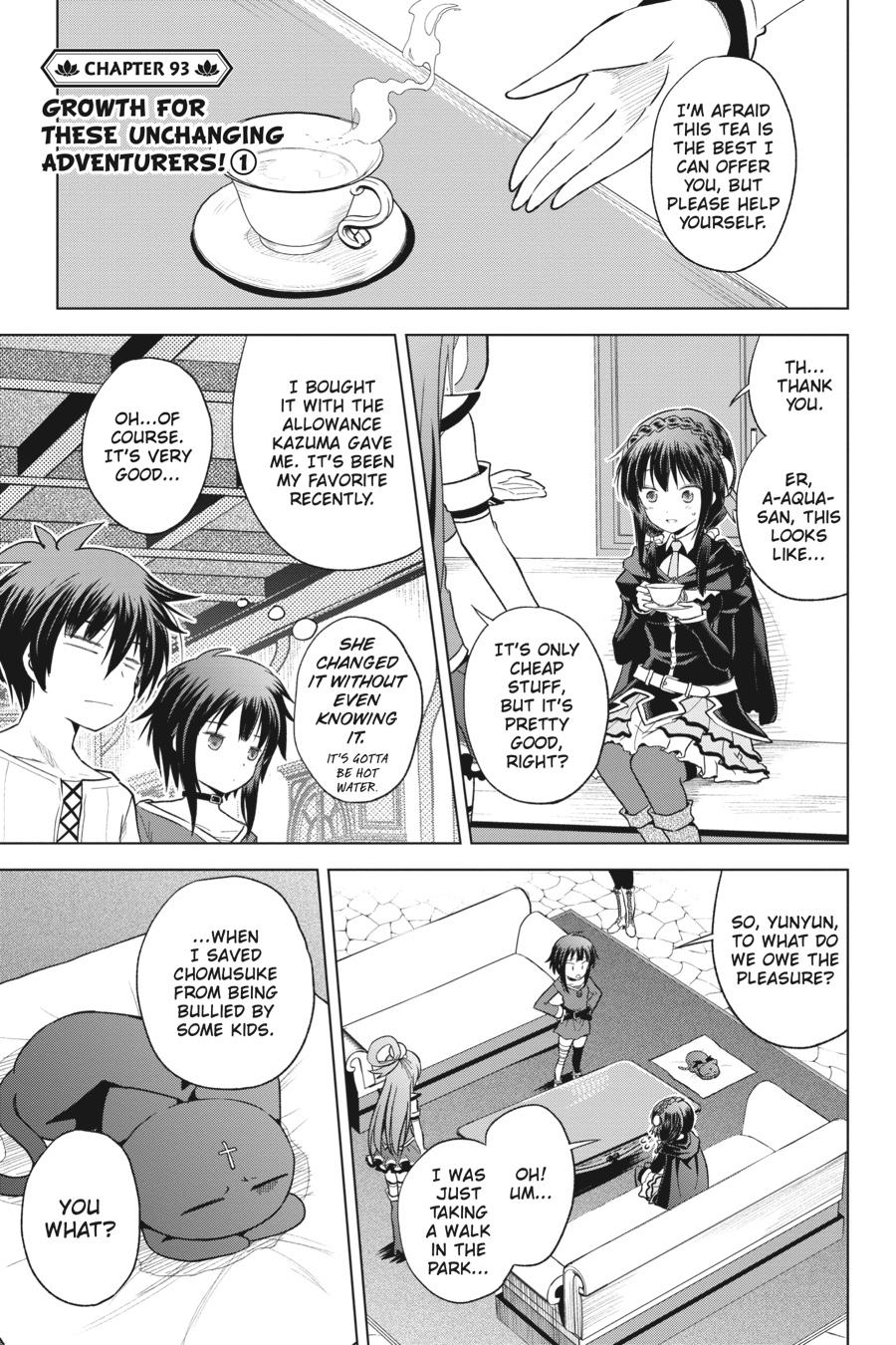Kono Subarashii Sekai ni Shukufuku o! Chapter 93 page 4 - Chapter 93