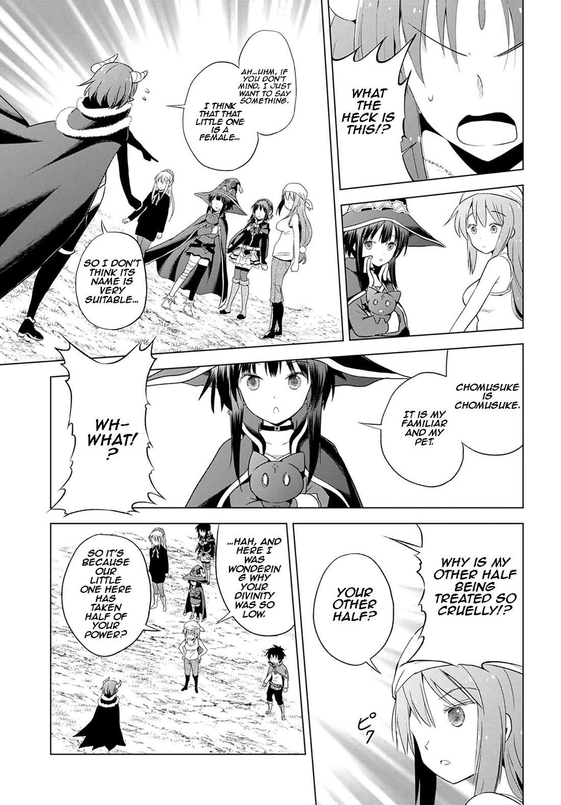Kono Subarashii Sekai ni Shukufuku o! Chapter 99 page 11 - Chapter 99: Blessing of explosion for this evil goddess! 1