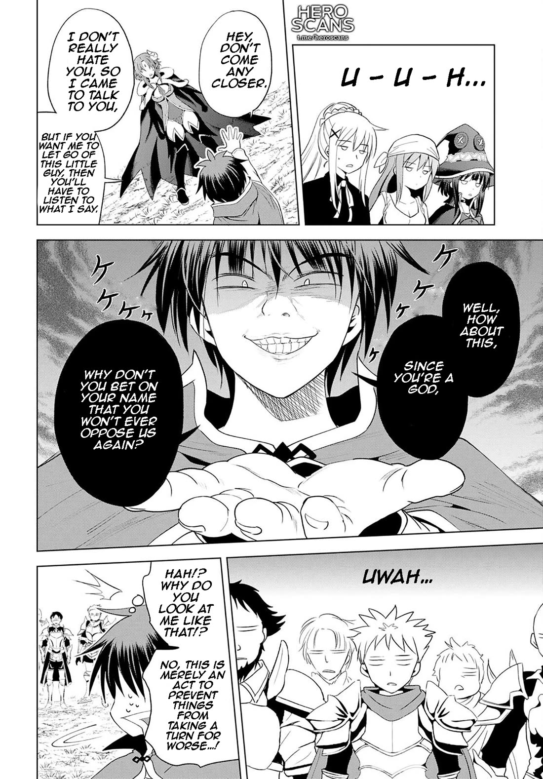 Kono Subarashii Sekai ni Shukufuku o! Chapter 99 page 14 - Chapter 99: Blessing of explosion for this evil goddess! 1