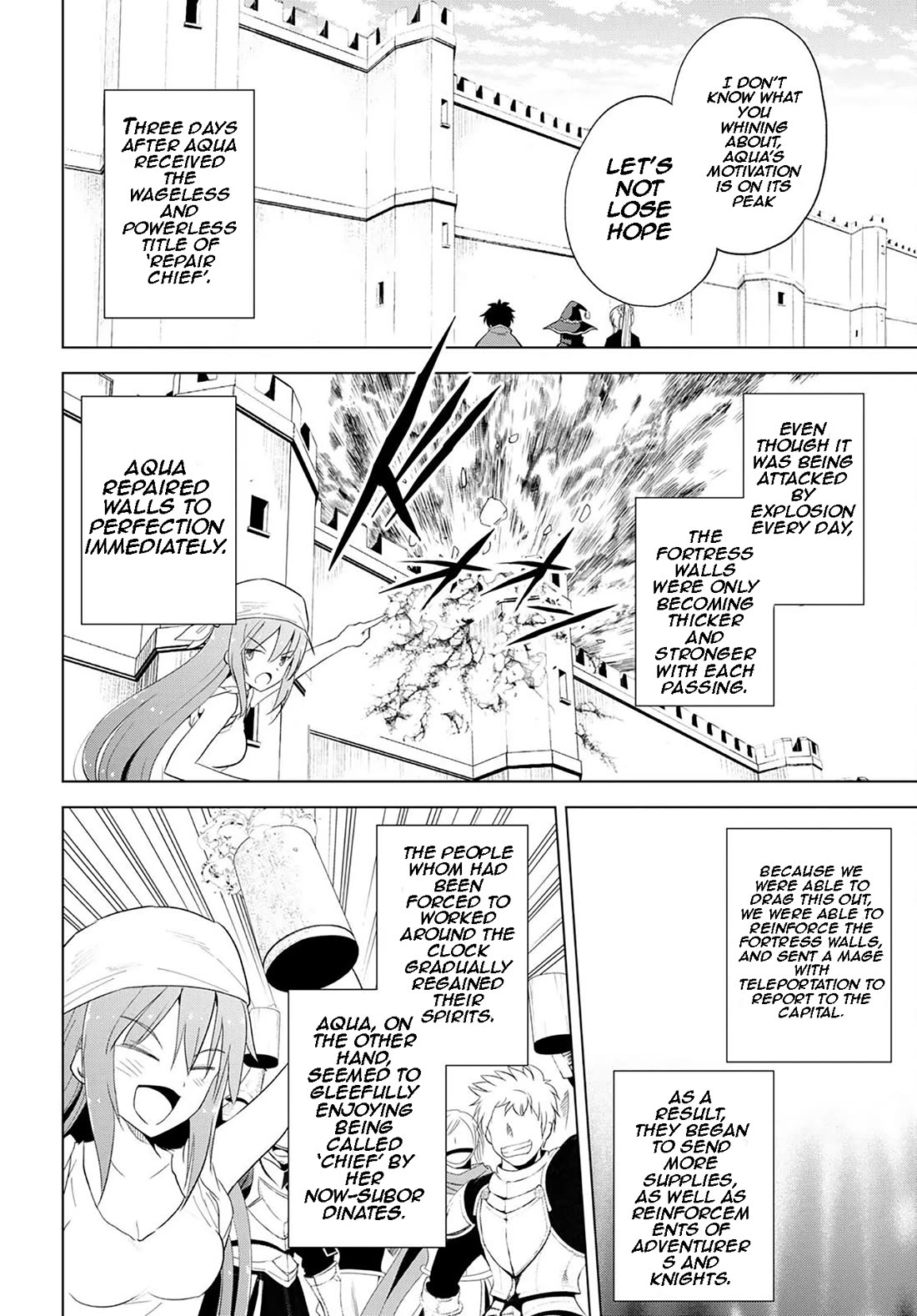 Kono Subarashii Sekai ni Shukufuku o! Chapter 99 page 6 - Chapter 99: Blessing of explosion for this evil goddess! 1