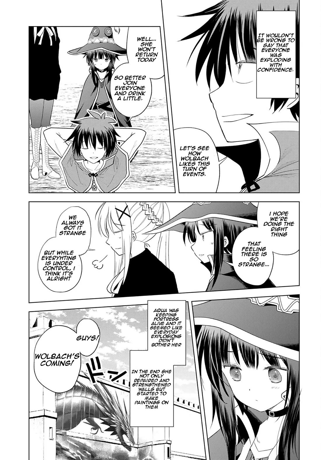 Kono Subarashii Sekai ni Shukufuku o! Chapter 99 page 7 - Chapter 99: Blessing of explosion for this evil goddess! 1