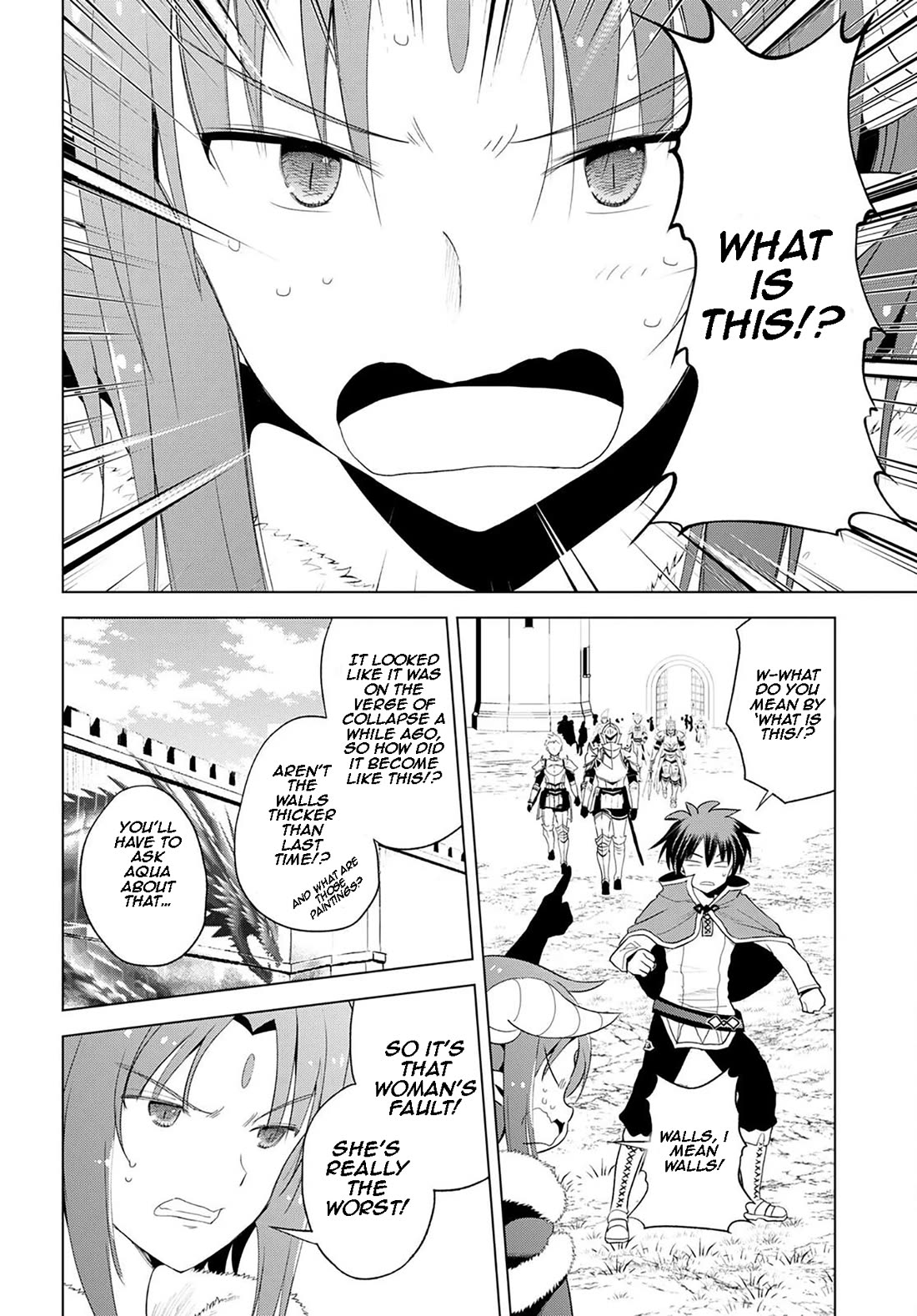 Kono Subarashii Sekai ni Shukufuku o! Chapter 99 page 8 - Chapter 99: Blessing of explosion for this evil goddess! 1