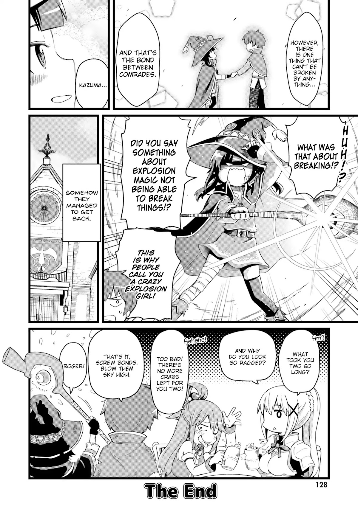 Kono Subarashii Sekai ni Shukufuku wo! Megumin Anthology Aka Chapter 11 page 8 - Chapter 11: Gifting this Survival with Blessings! (Magokoro Kurage)