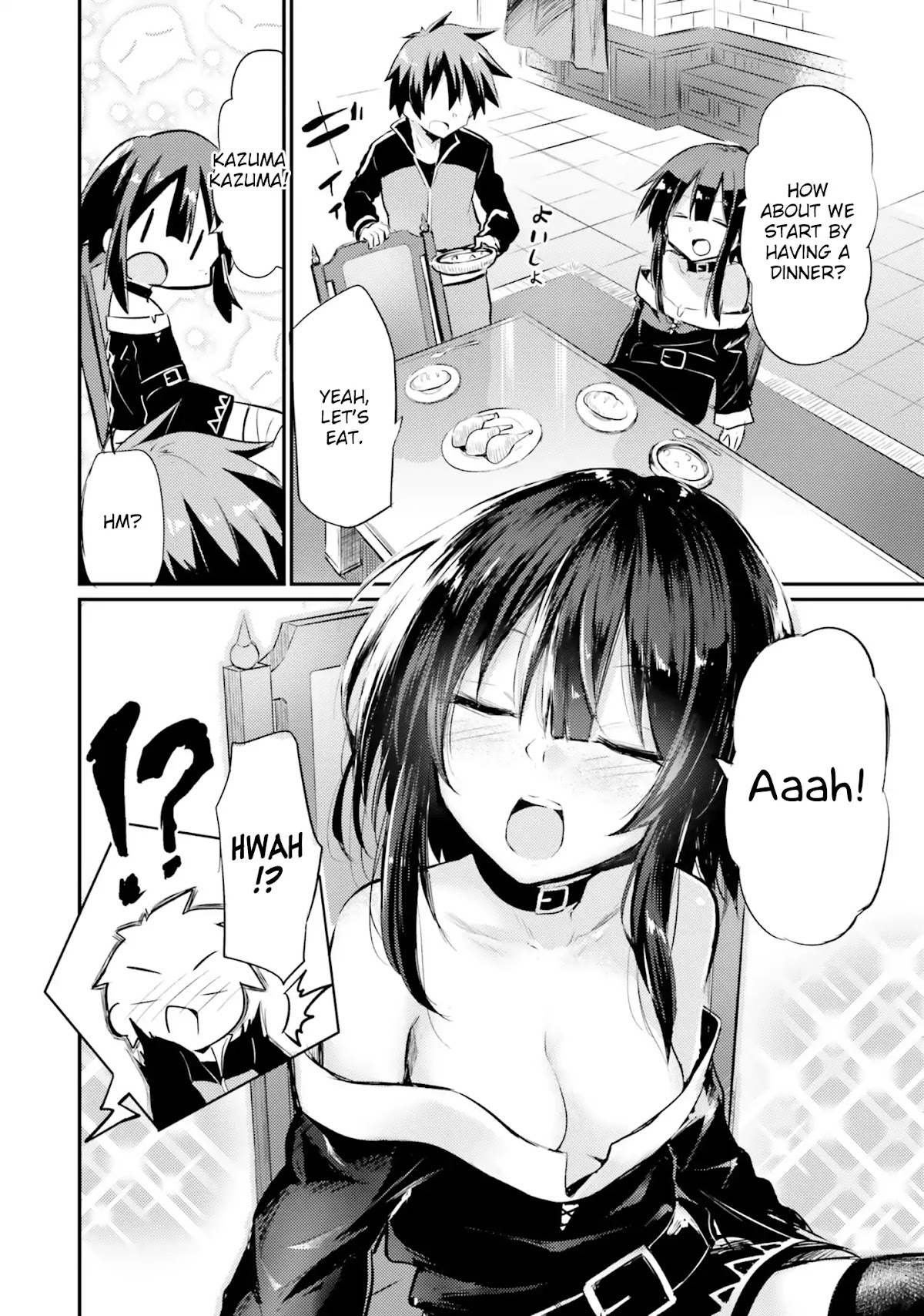 Kono Subarashii Sekai ni Shukufuku wo! Megumin Anthology Aka Chapter 13 page 4 - Chapter 13: Please Be Responsible and Take Care of Me (Chipa) [END]