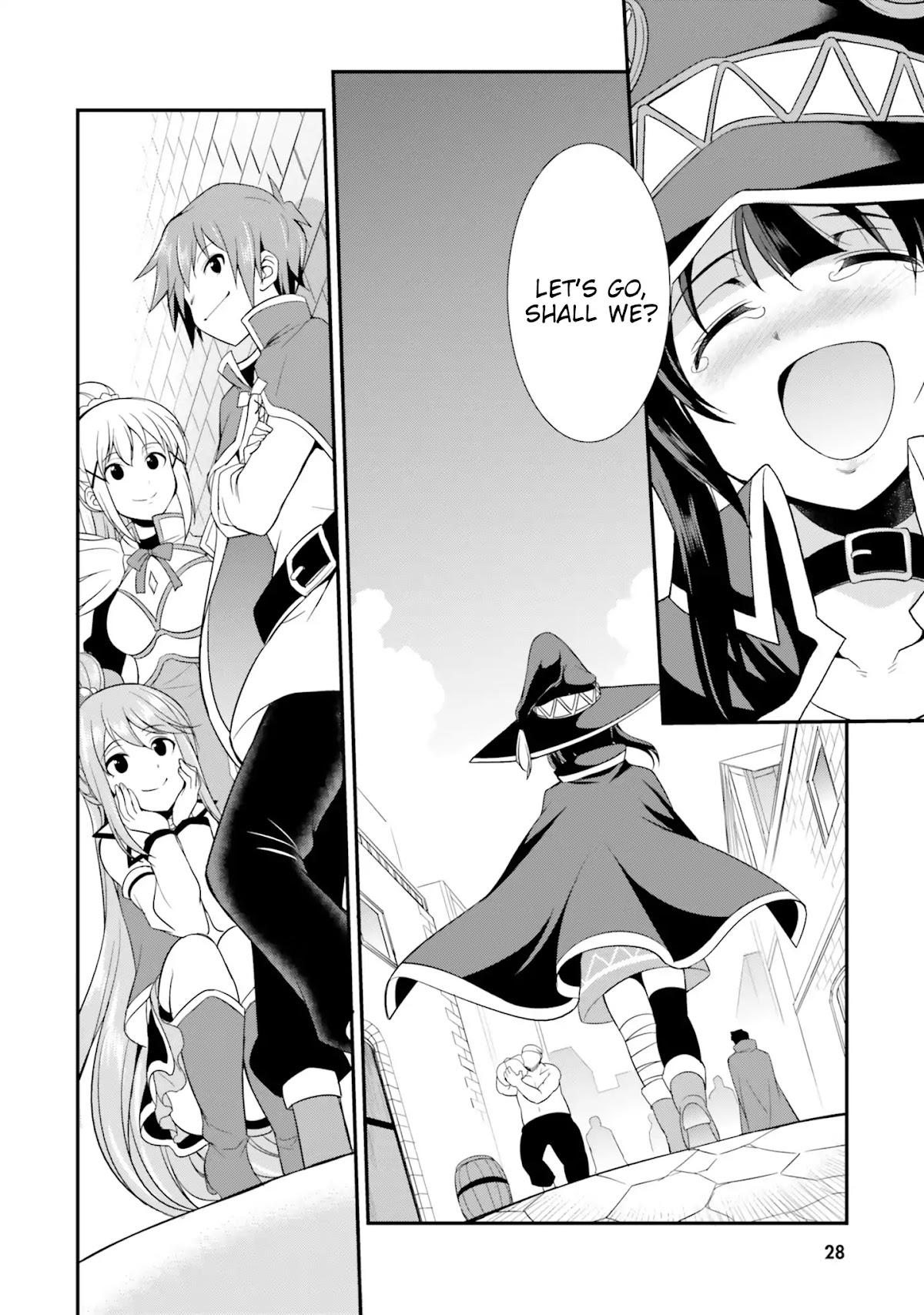 Kono Subarashii Sekai ni Shukufuku wo! Megumin Anthology Aka Chapter 2 page 10 - Chapter 2: MeguMino (Takebayashi Getsu)