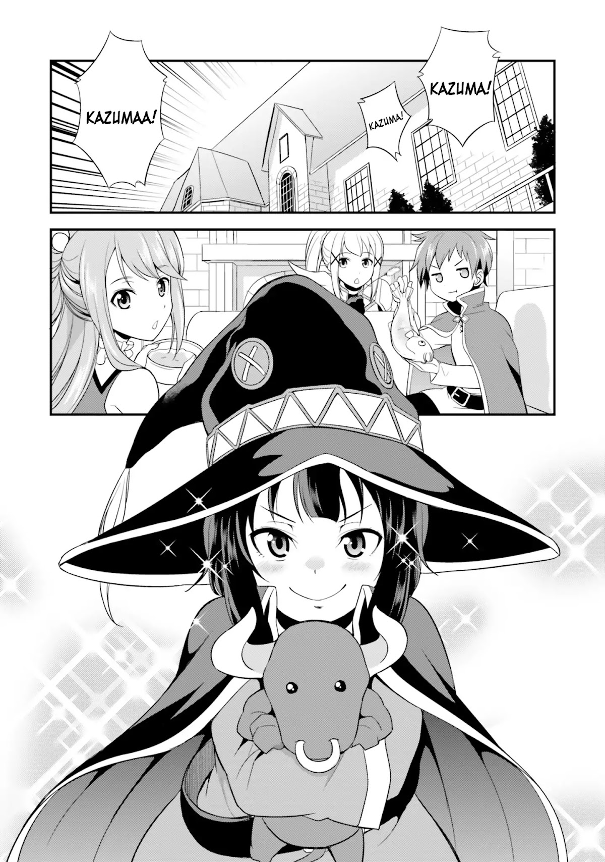Kono Subarashii Sekai ni Shukufuku wo! Megumin Anthology Aka Chapter 2 page 2 - Chapter 2: MeguMino (Takebayashi Getsu)