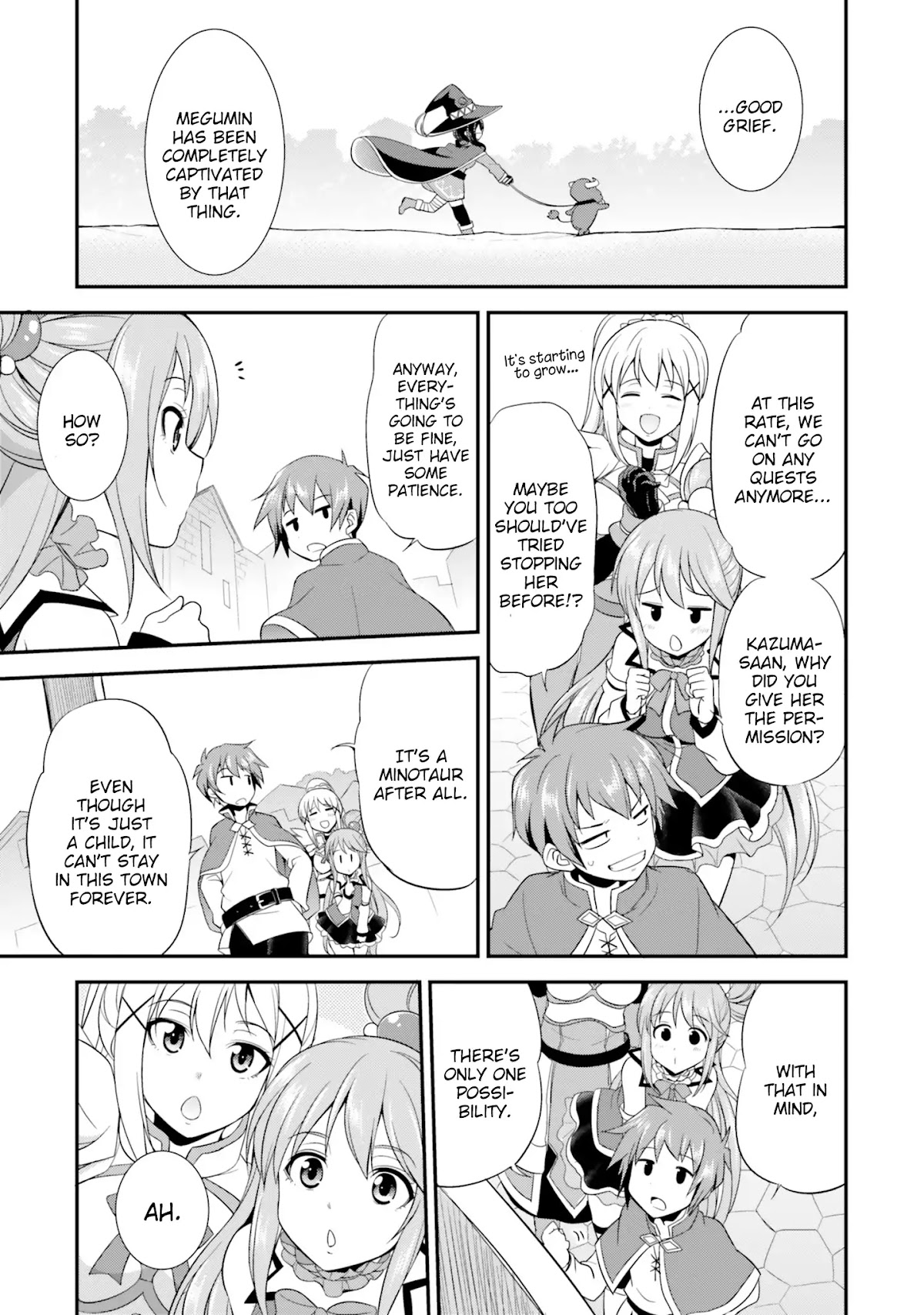 Kono Subarashii Sekai ni Shukufuku wo! Megumin Anthology Aka Chapter 2 page 7 - Chapter 2: MeguMino (Takebayashi Getsu)