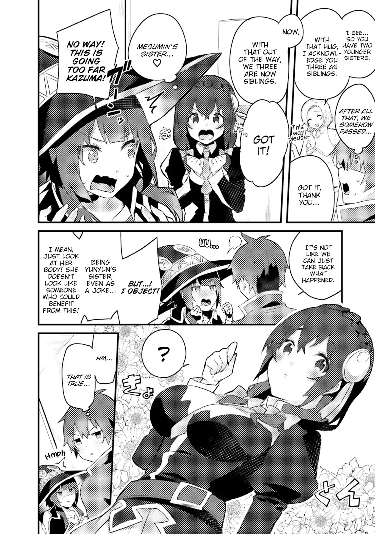 Kono Subarashii Sekai ni Shukufuku wo! Megumin Anthology Aka Chapter 3 page 6 - Chapter 3: Judgement Upon Obnoxious Big Breasts! (Itohana)