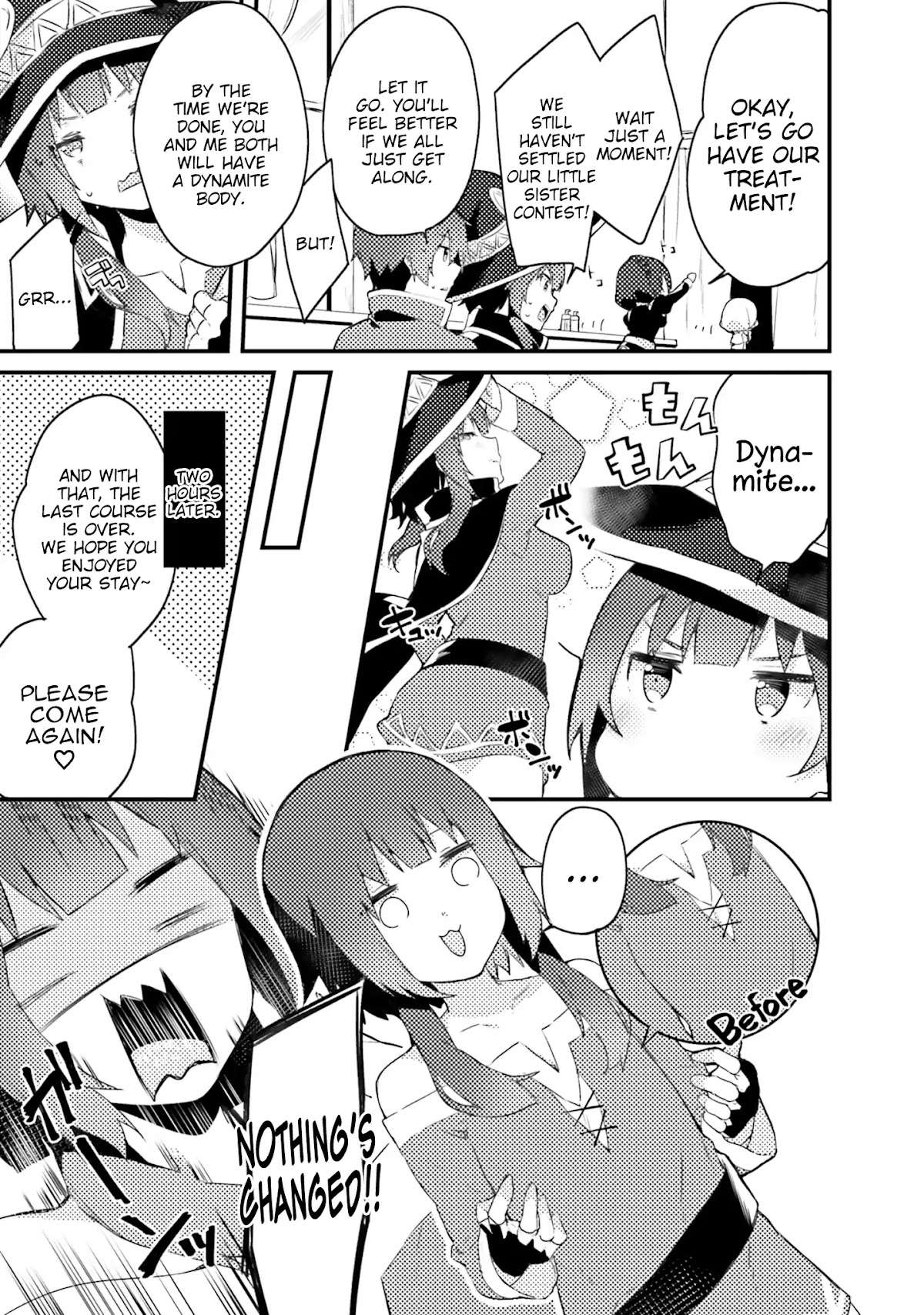 Kono Subarashii Sekai ni Shukufuku wo! Megumin Anthology Aka Chapter 3 page 7 - Chapter 3: Judgement Upon Obnoxious Big Breasts! (Itohana)