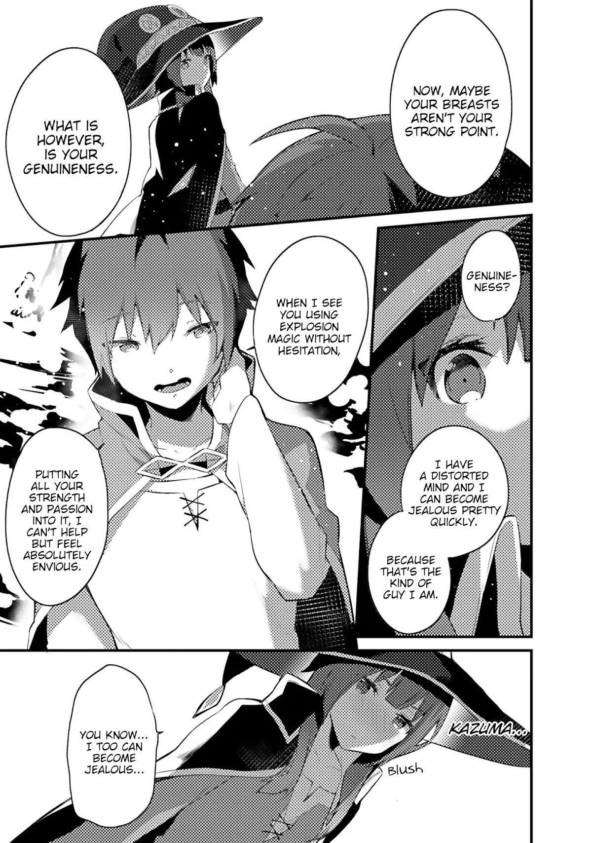 Kono Subarashii Sekai ni Shukufuku wo! Megumin Anthology Aka Chapter 3 page 9 - Chapter 3: Judgement Upon Obnoxious Big Breasts! (Itohana)