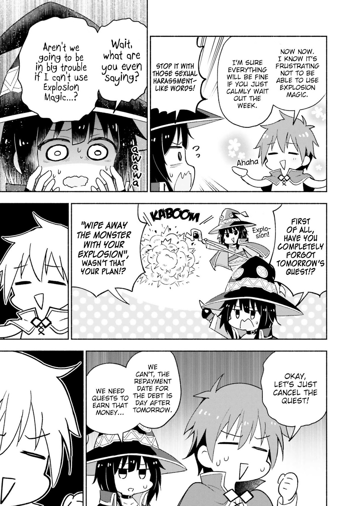 Kono Subarashii Sekai ni Shukufuku wo! Megumin Anthology Aka Chapter 5 page 3 - Chapter 5: Ripo Day - Appreciation for Explosions!