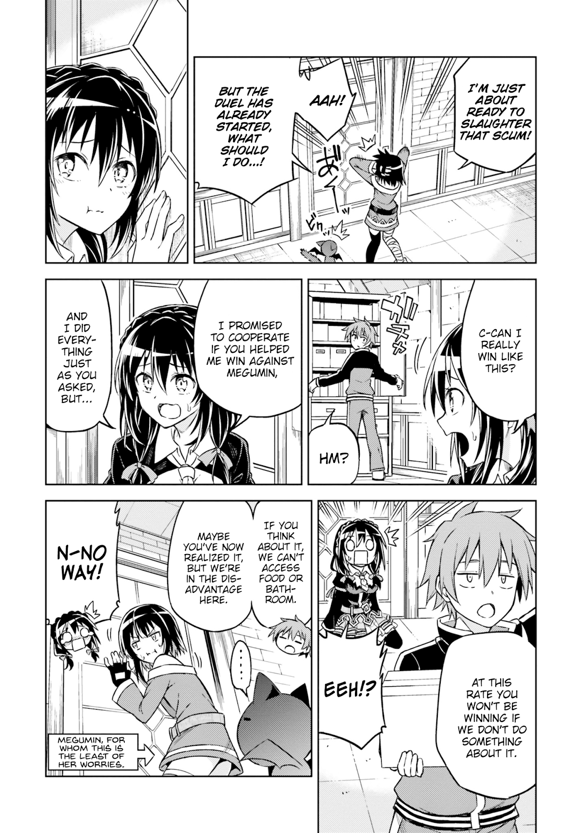Kono Subarashii Sekai ni Shukufuku wo! Megumin Anthology Aka Chapter 6 page 9 - Chapter 6: Nadaka Harutsugu - Gifting this Rival Duel with Blessings!