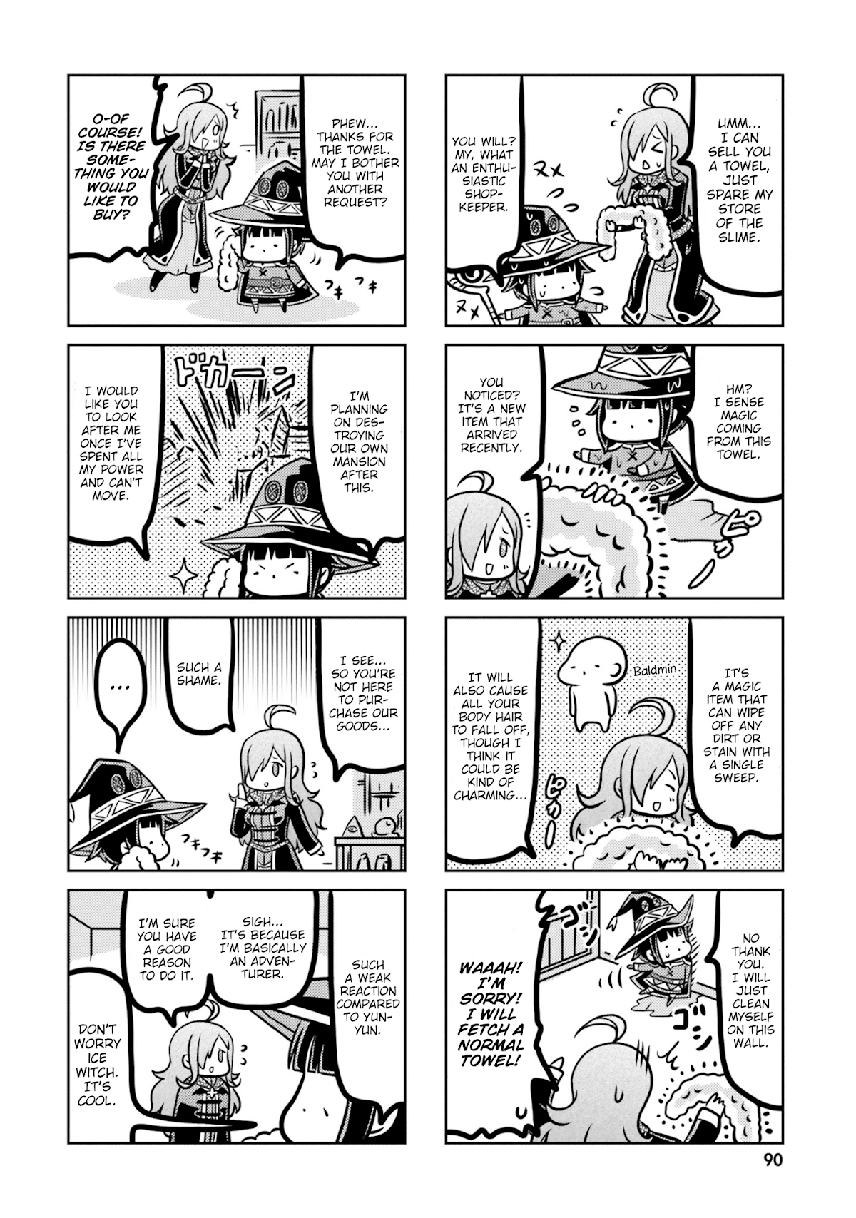 Kono Subarashii Sekai ni Shukufuku wo! Megumin Anthology Aka Chapter 7 page 10 - Chapter 7: Futaba Masumi - Chibi Crimson Demon Girl's Ordinary Day