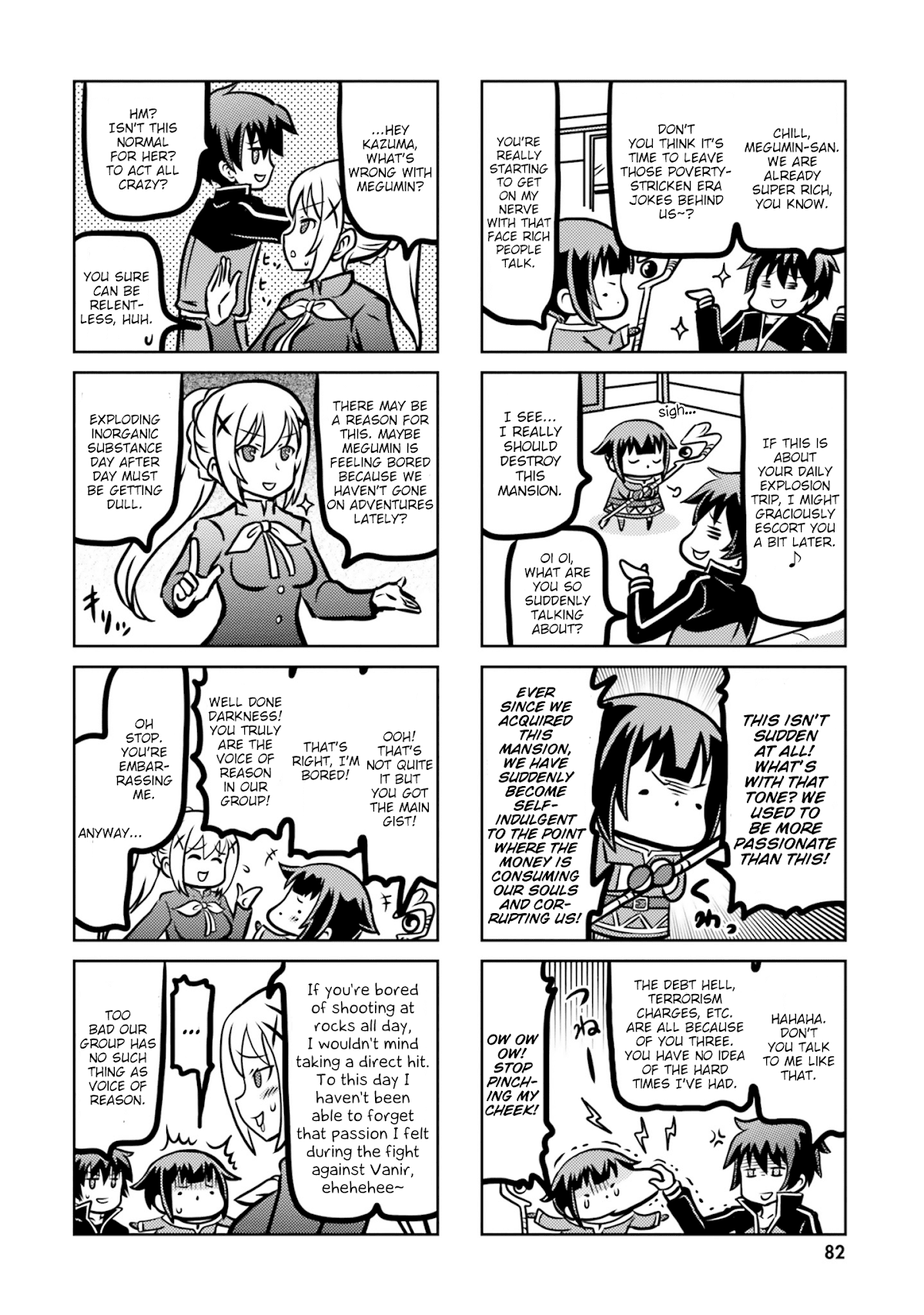 Kono Subarashii Sekai ni Shukufuku wo! Megumin Anthology Aka Chapter 7 page 2 - Chapter 7: Futaba Masumi - Chibi Crimson Demon Girl's Ordinary Day
