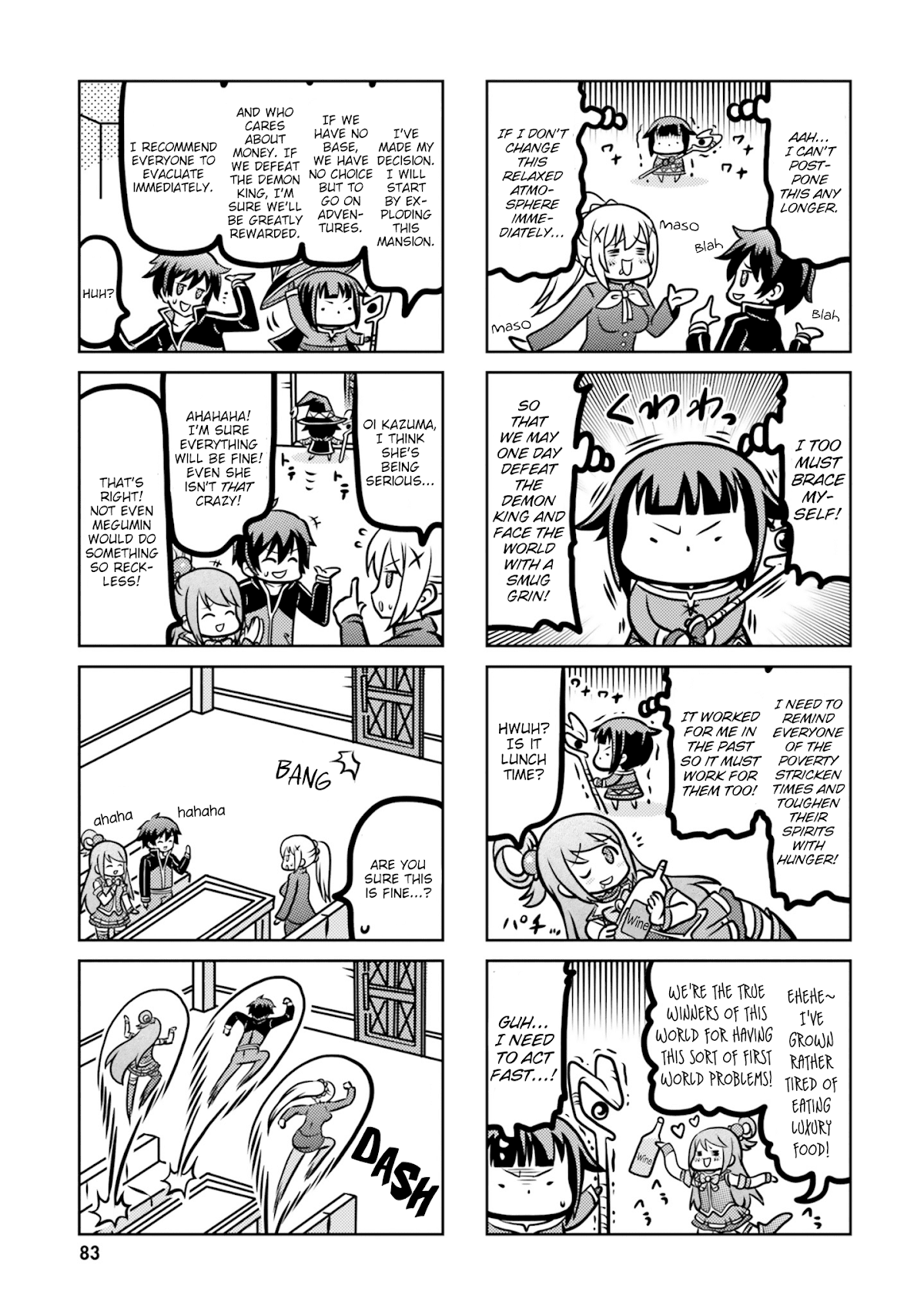 Kono Subarashii Sekai ni Shukufuku wo! Megumin Anthology Aka Chapter 7 page 3 - Chapter 7: Futaba Masumi - Chibi Crimson Demon Girl's Ordinary Day