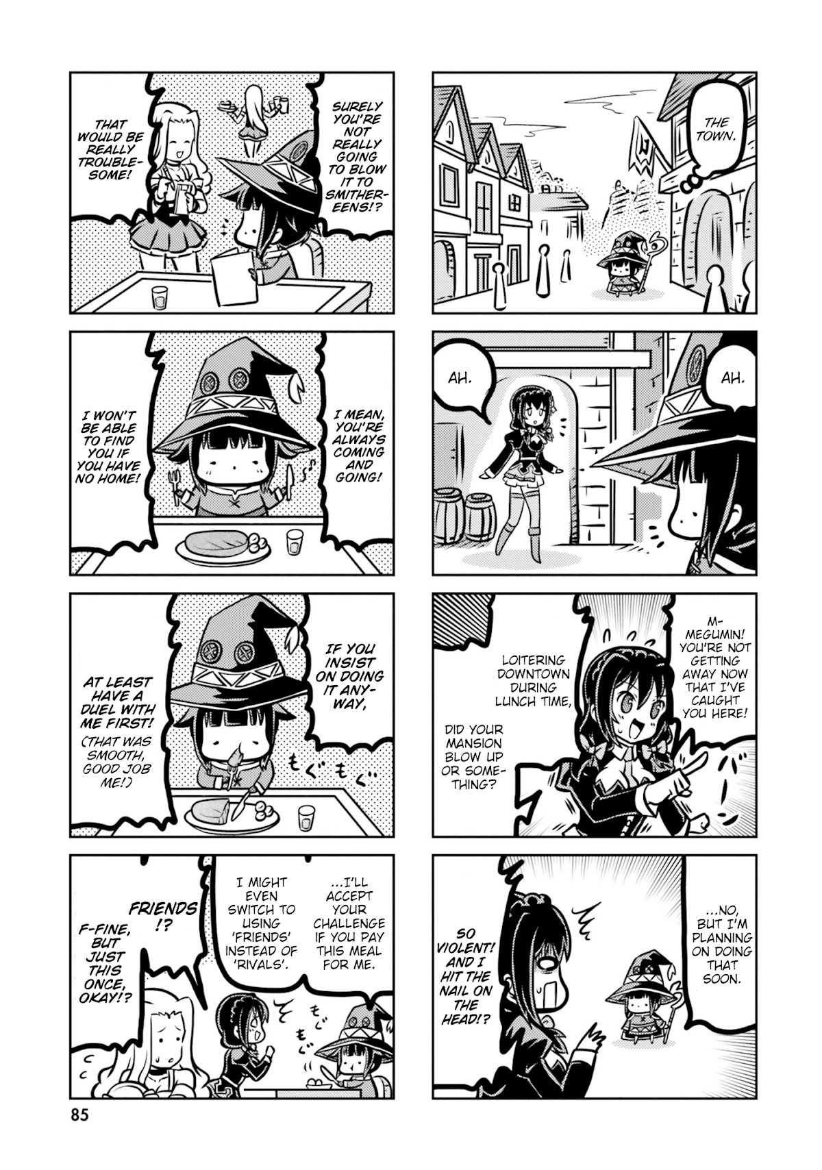 Kono Subarashii Sekai ni Shukufuku wo! Megumin Anthology Aka Chapter 7 page 5 - Chapter 7: Futaba Masumi - Chibi Crimson Demon Girl's Ordinary Day