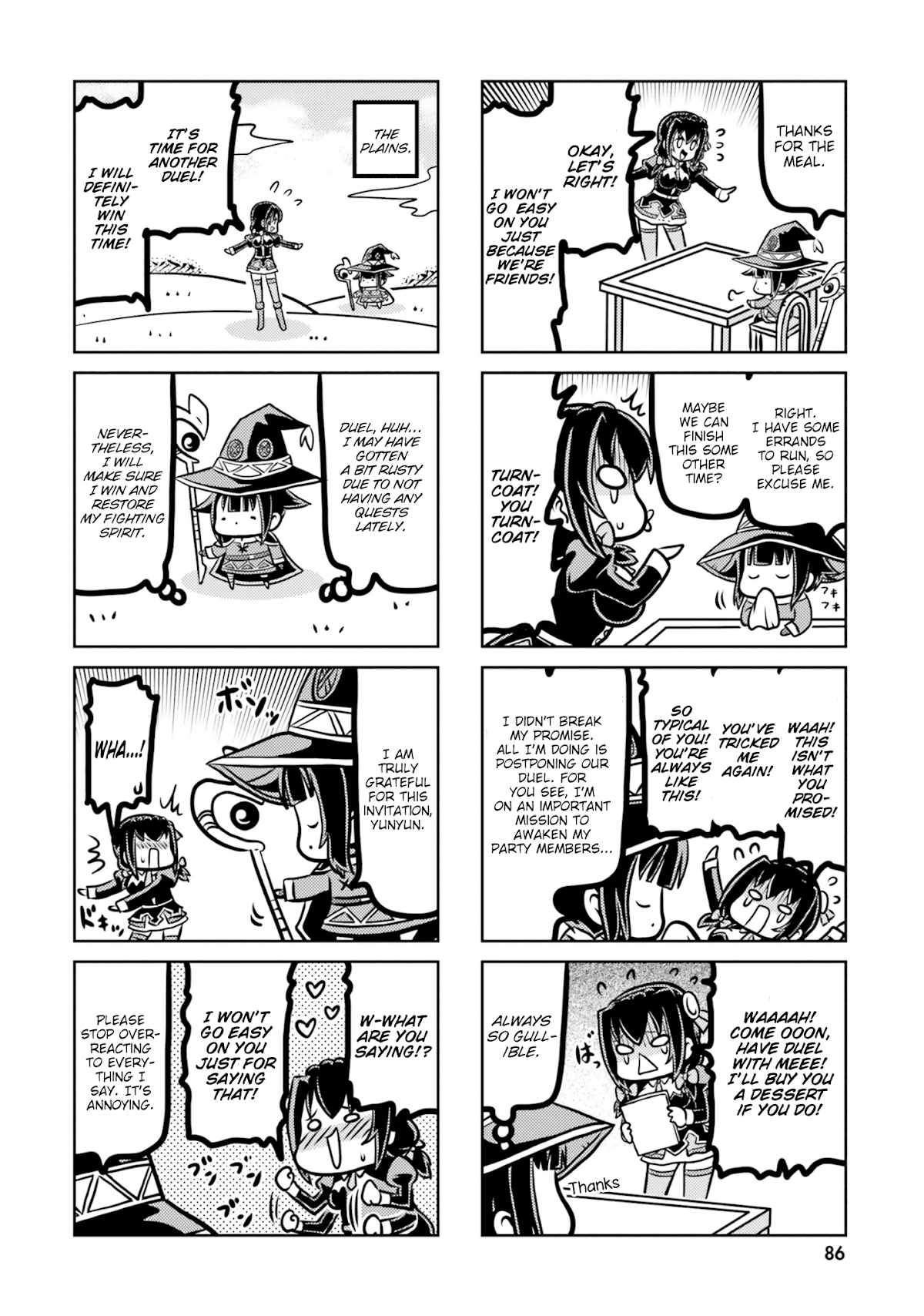 Kono Subarashii Sekai ni Shukufuku wo! Megumin Anthology Aka Chapter 7 page 6 - Chapter 7: Futaba Masumi - Chibi Crimson Demon Girl's Ordinary Day
