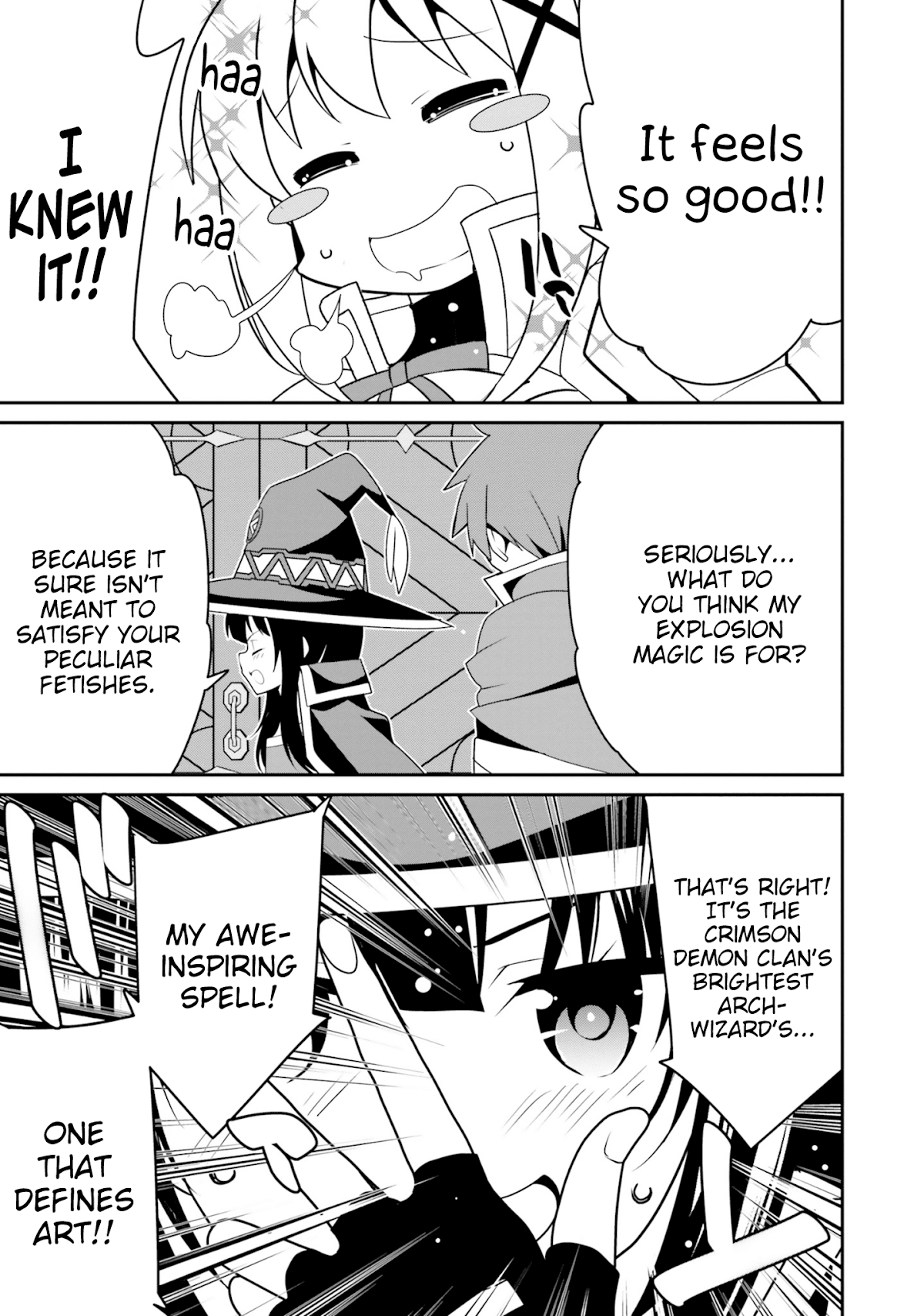 Kono Subarashii Sekai ni Shukufuku wo! Megumin Anthology Aka Chapter 8 page 3 - Chapter 8: Kazahana Chiruwo - Explosion Play