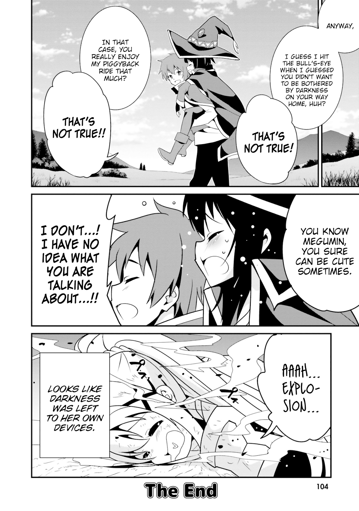 Kono Subarashii Sekai ni Shukufuku wo! Megumin Anthology Aka Chapter 8 page 8 - Chapter 8: Kazahana Chiruwo - Explosion Play
