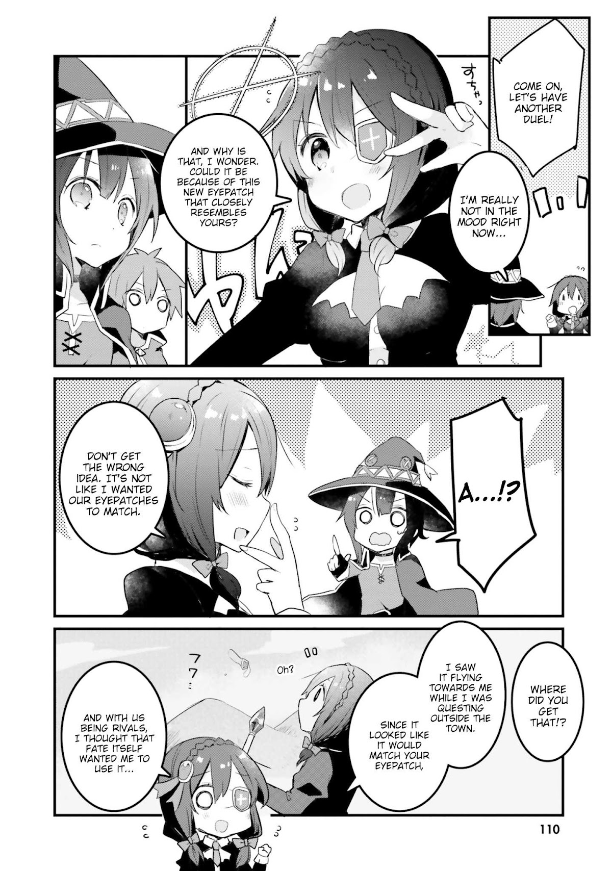 Kono Subarashii Sekai ni Shukufuku wo! Megumin Anthology Aka Chapter 9 page 6 - Chapter 9: Shiroi Hakuto - Explosion Girl and the Precious Eyepatch