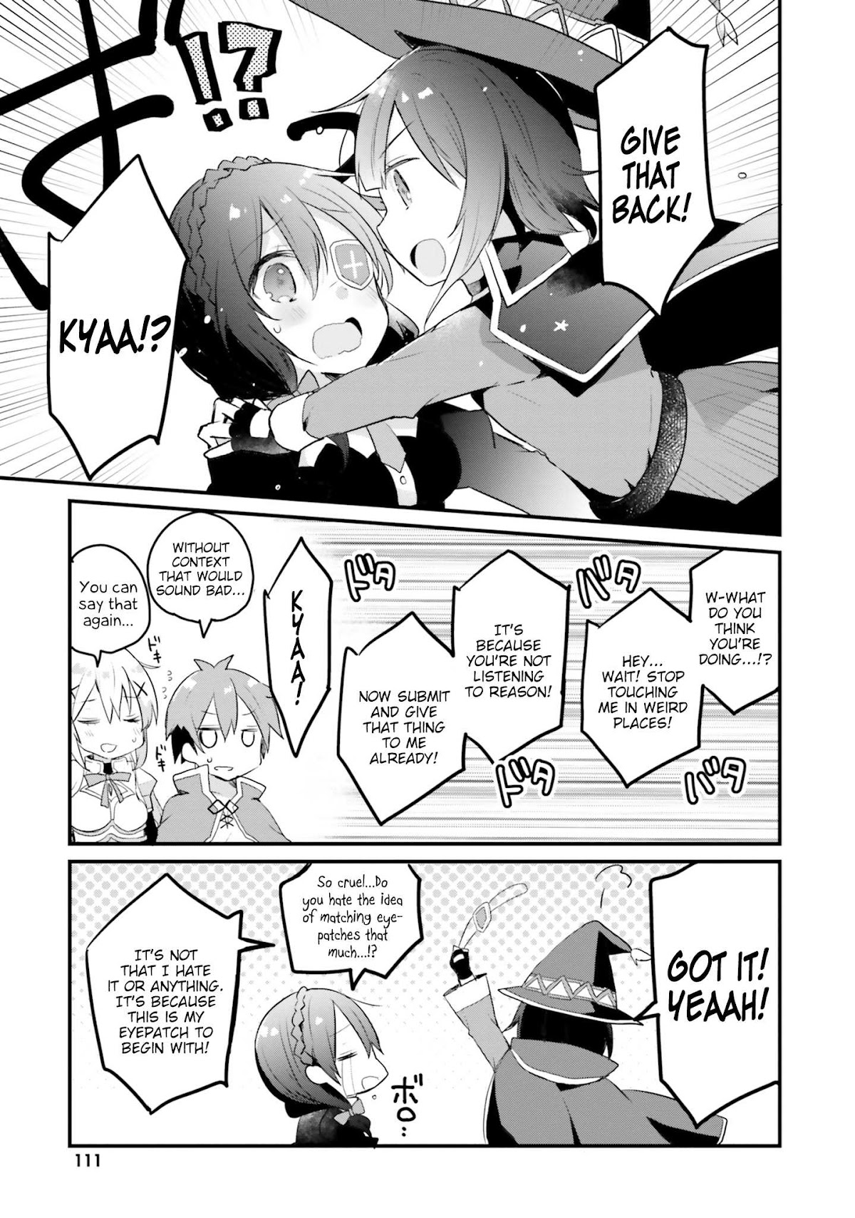 Kono Subarashii Sekai ni Shukufuku wo! Megumin Anthology Aka Chapter 9 page 7 - Chapter 9: Shiroi Hakuto - Explosion Girl and the Precious Eyepatch