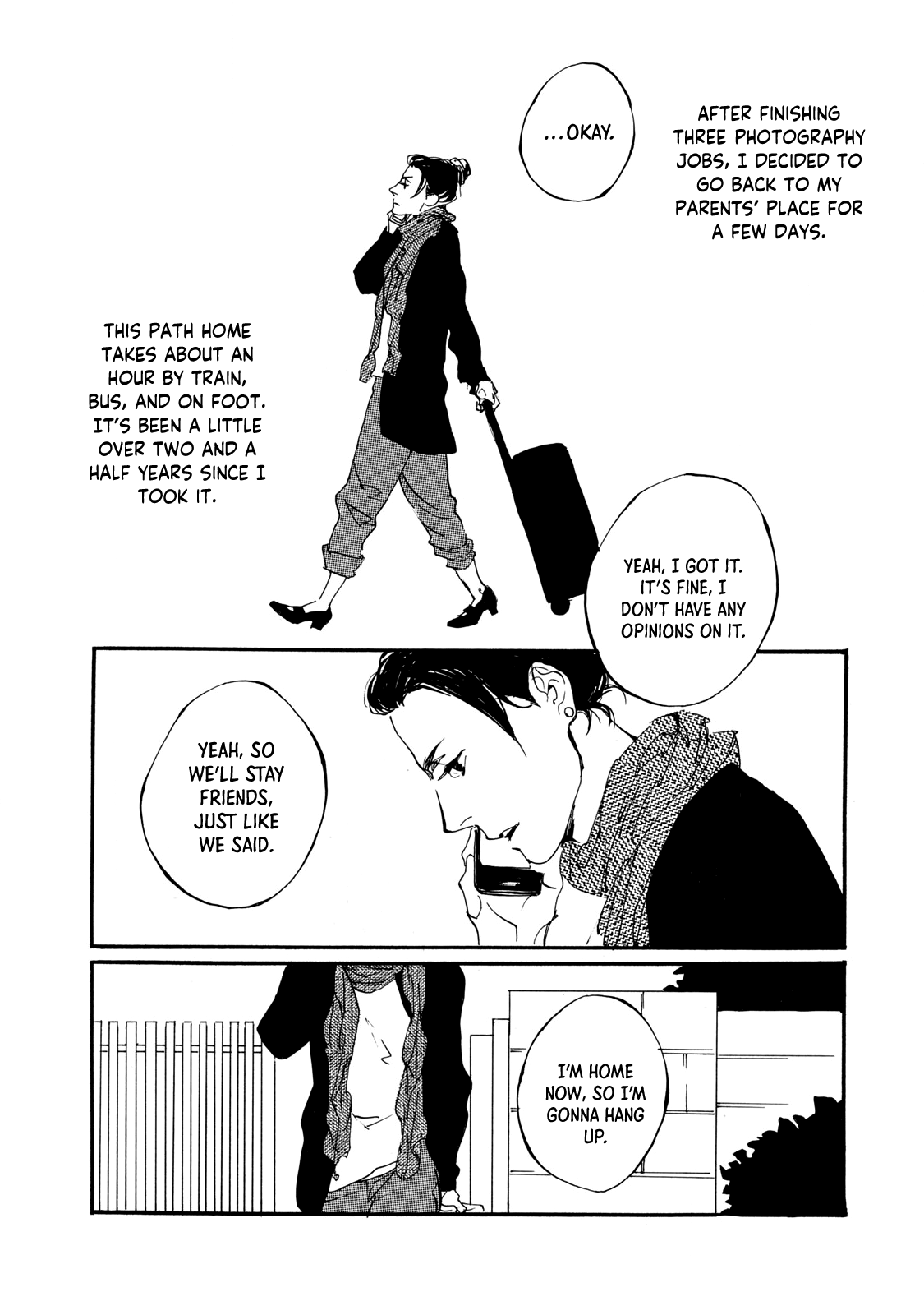 Kono Tabi wa Chapter 4 page 2 - Chapter 4: Pampas Grass