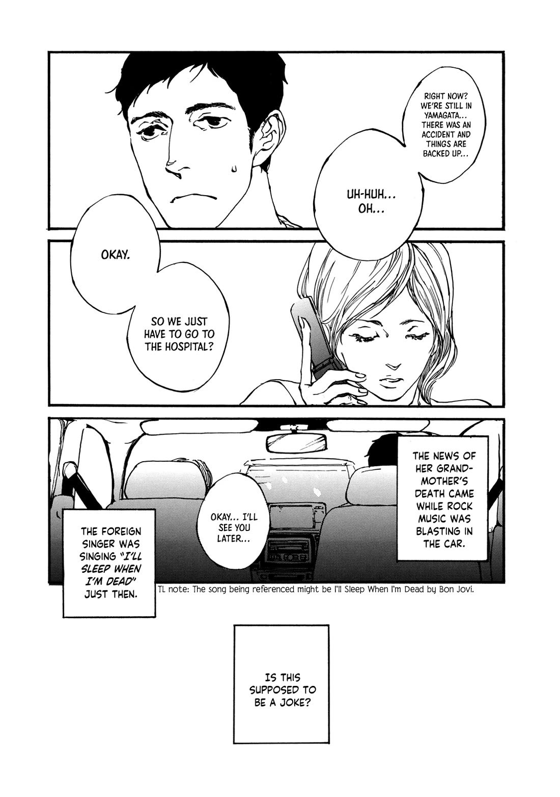Kono Tabi wa Chapter 5 page 3 - Chapter 5: My Condolences