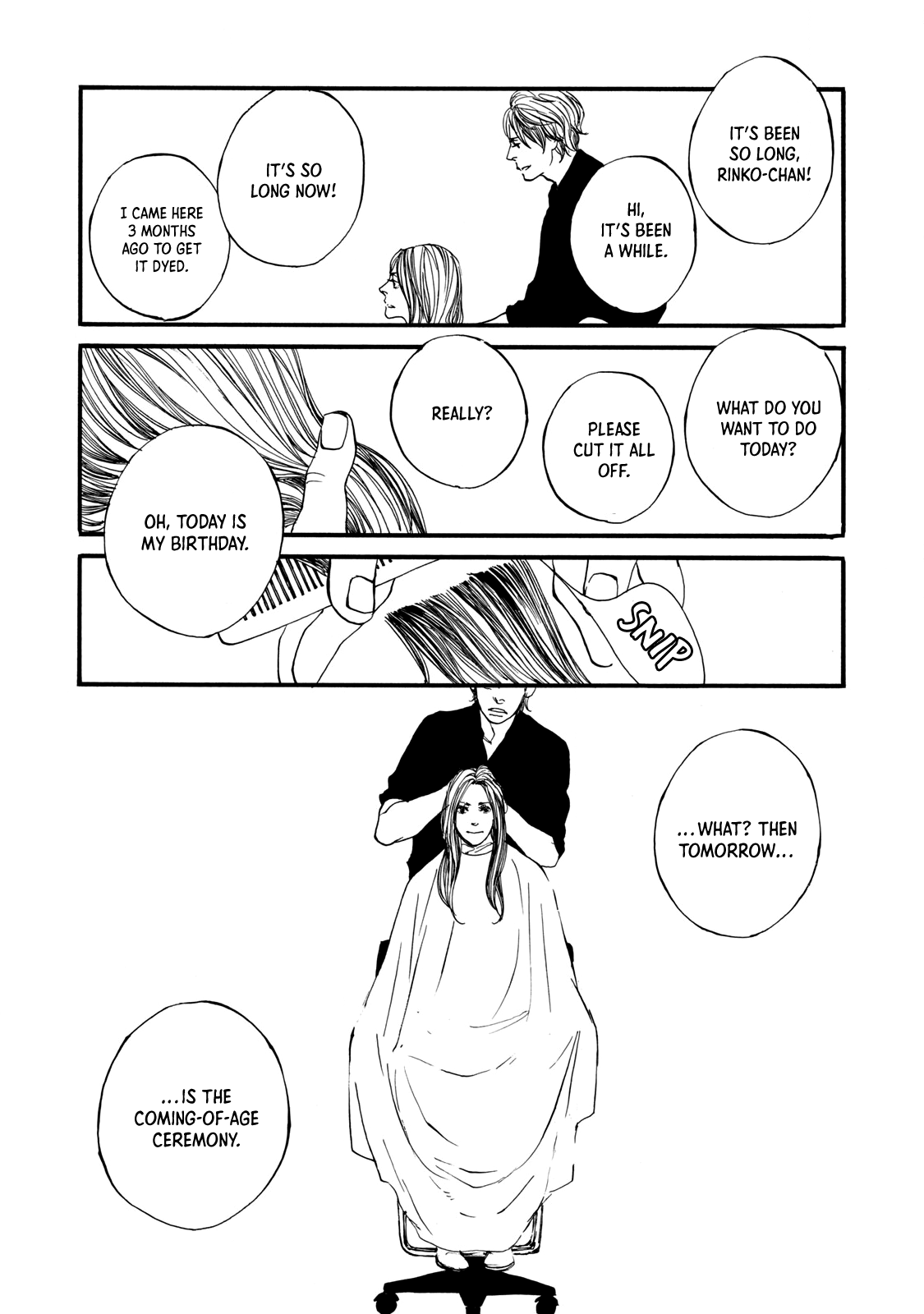 Kono Tabi wa Chapter 6 page 1 - Chapter 6: Rin