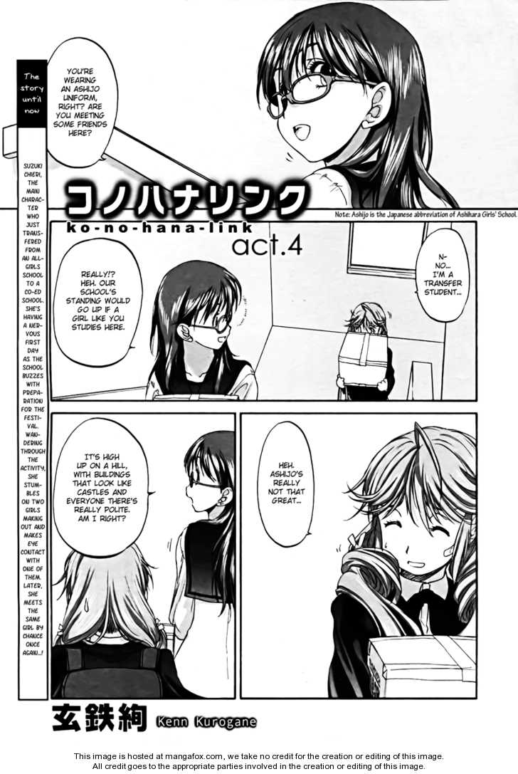 Konohana Link Chapter 4 page 2 - Chapter 4