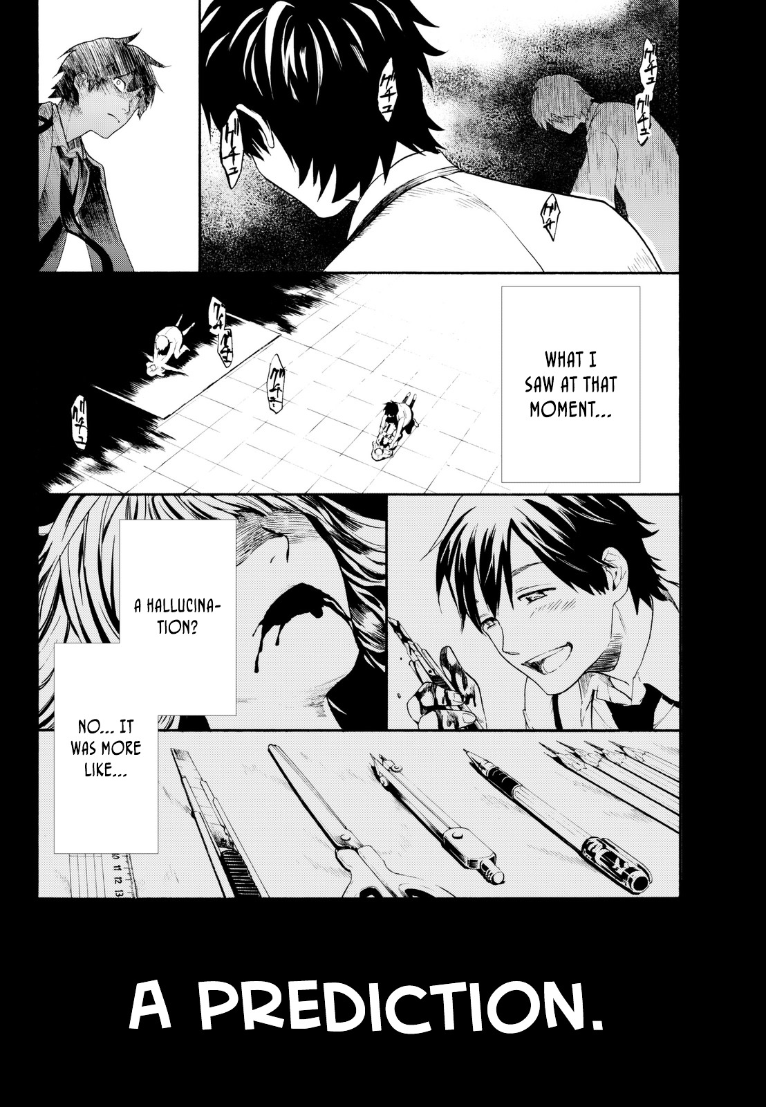 Konya wa Tsuki ga Kirei Desu ga, Toriaezu Shi ne Chapter 1 page 52 - Chapter 1 : Infection