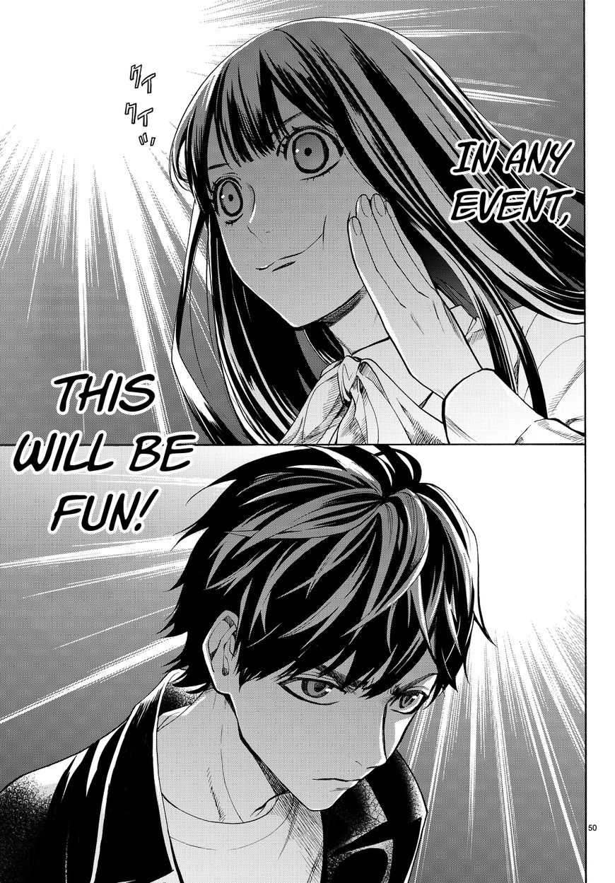 Konya wa Tsuki ga Kirei Desu ga, Toriaezu Shi ne Chapter 12 page 50 - Chapter 12 : Fabrication