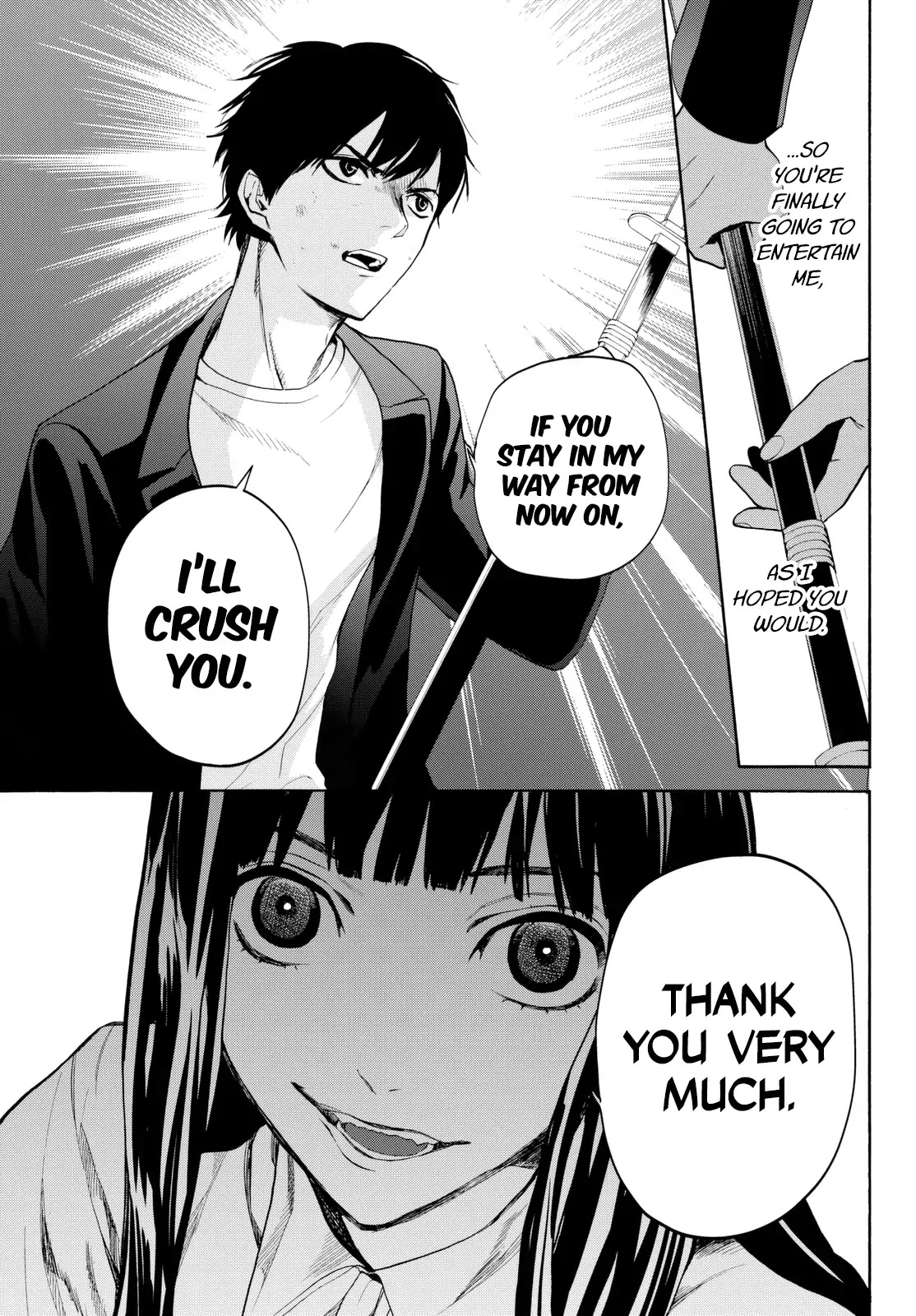 Konya wa Tsuki ga Kirei Desu ga, Toriaezu Shi ne Chapter 15 page 12 - Chapter 15